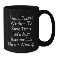 Load image into Gallery viewer, Funny Postal Worker Gifts for Men Friends Coworkers Christmas Unique Presents from Family - Additional
