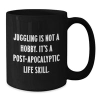 Load image into Gallery viewer, Unique Juggling Gifts from Men - Funny Black Coffee Mug for Juggling Lovers on Valentine's - Additional
