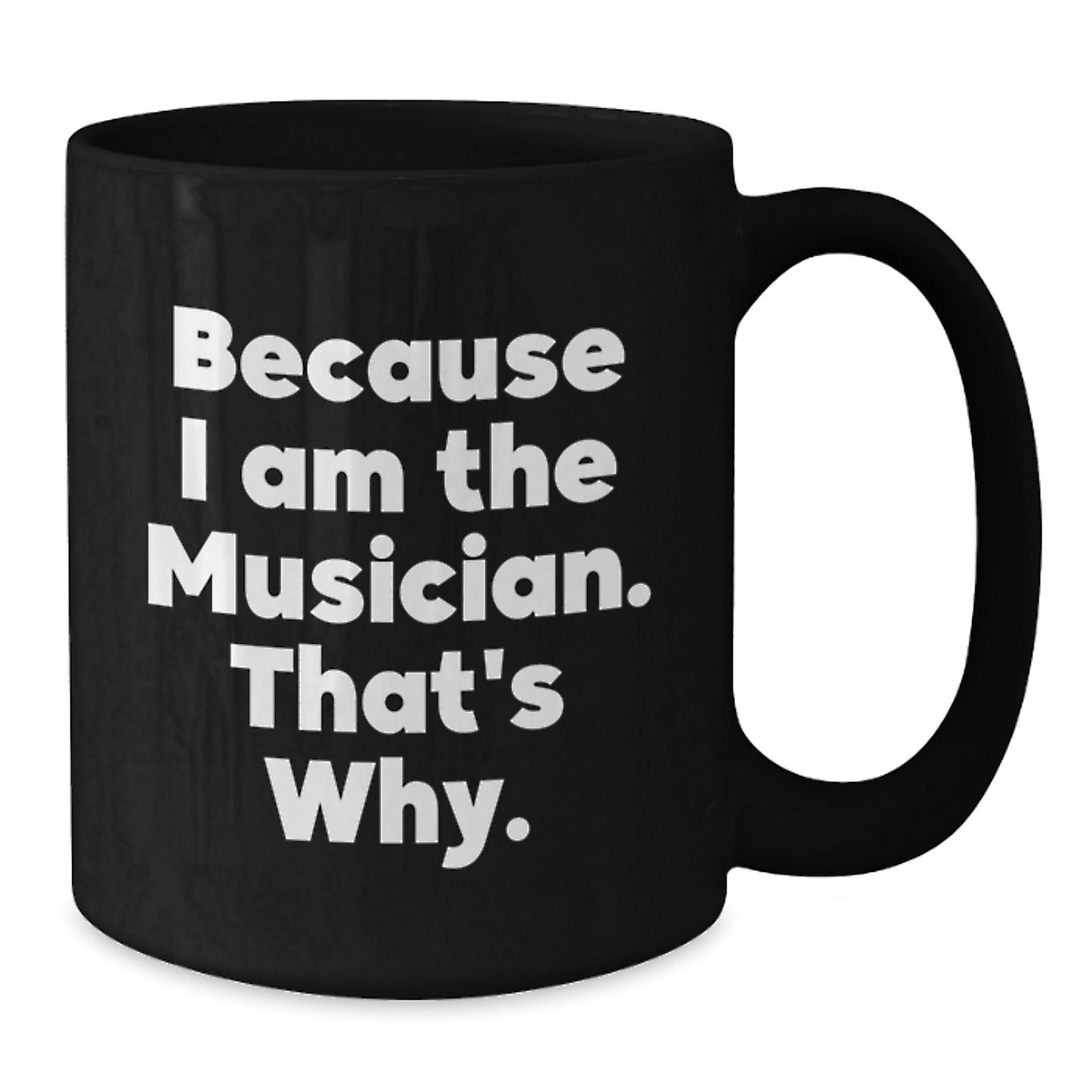 Funny Black Coffee Mugs for Musicians, Gifts from Friends to Musician Birthday Unique Presents - Additional