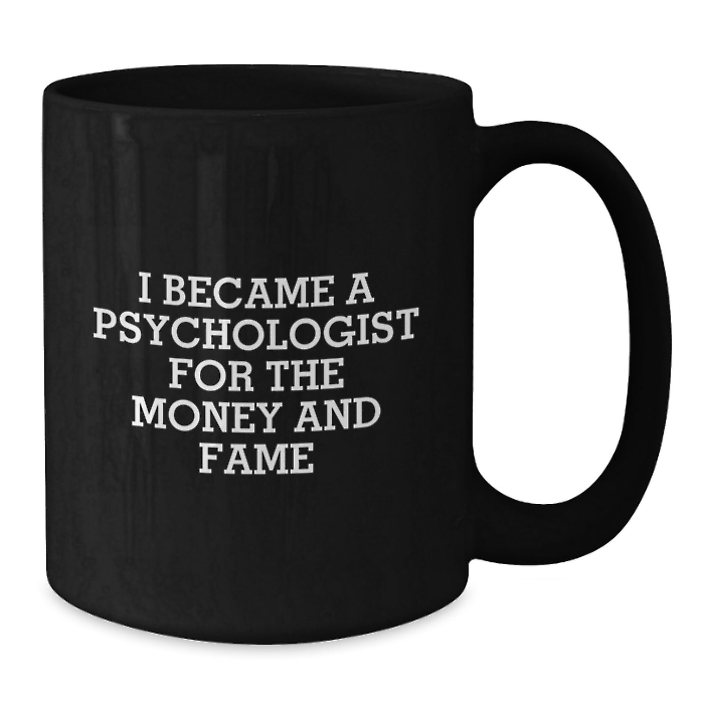 Funny Quotes for Psychologists, Unique Gifts from Friends for Mom's Day, Black Coffee Mugs for Dad, Inspirational Mug for Family - Additional
