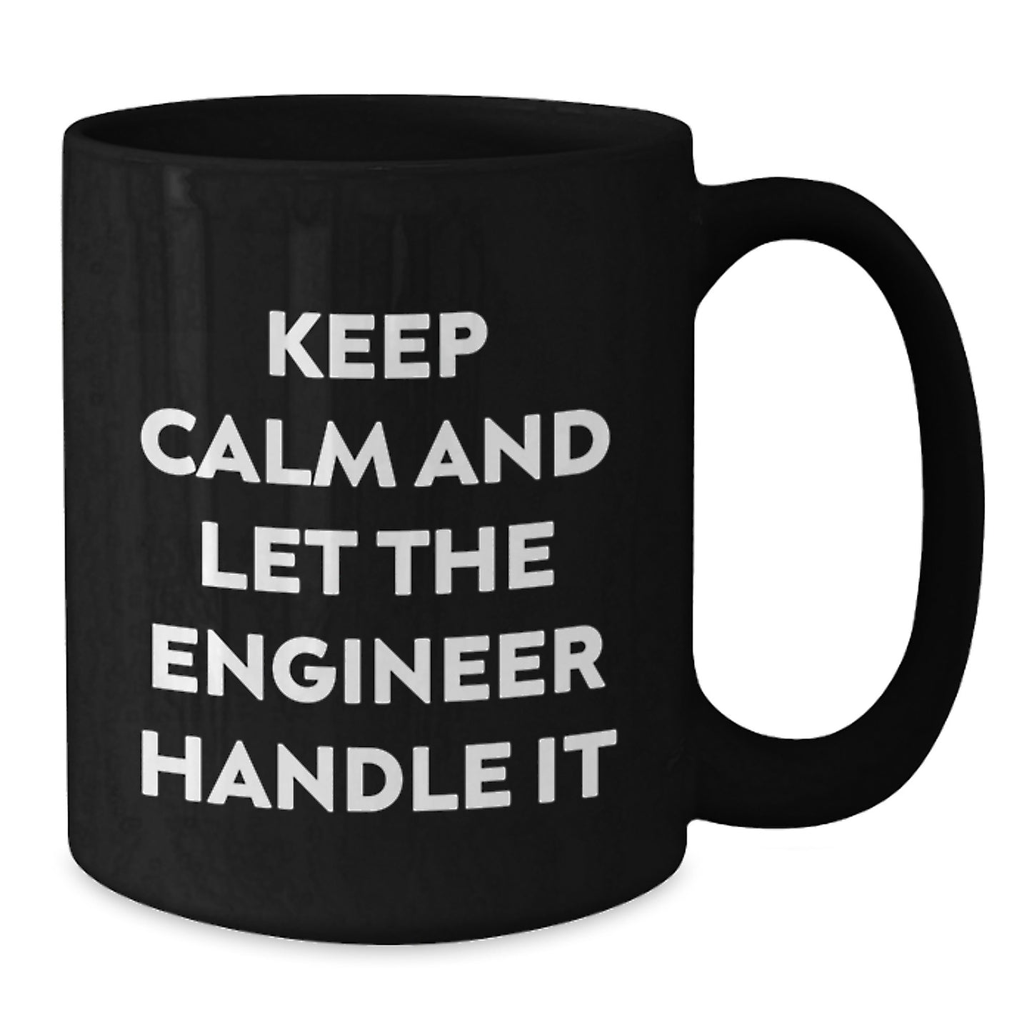Funny Engineer Gifts from Men to Women Black Coffee Mugs - Valentine's Unique - Additional