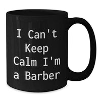 Load image into Gallery viewer, Funny Barbership Mug, Gifts from Friends to Barber, Unique Valentine's Gifts for Men - Additional
