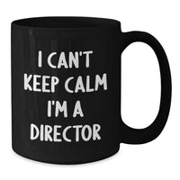 Load image into Gallery viewer, Funny Director Black Coffee Mugs for Him Gifts from Friends Valentine's Unique - Additional
