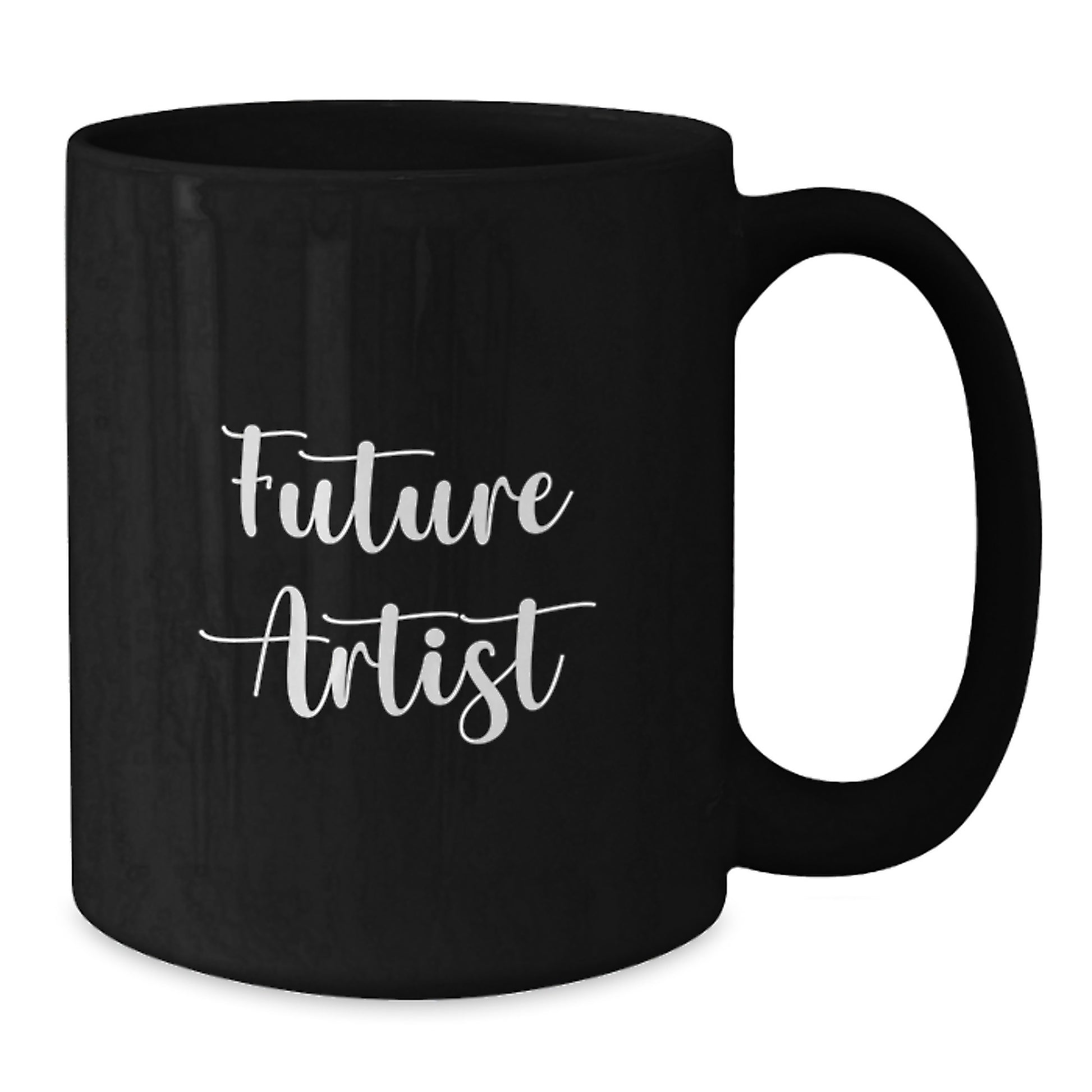 Funny Inspirational Gifts from Friends to Future Artist Black Coffee Mug Graduation Unique Gifts - Additional