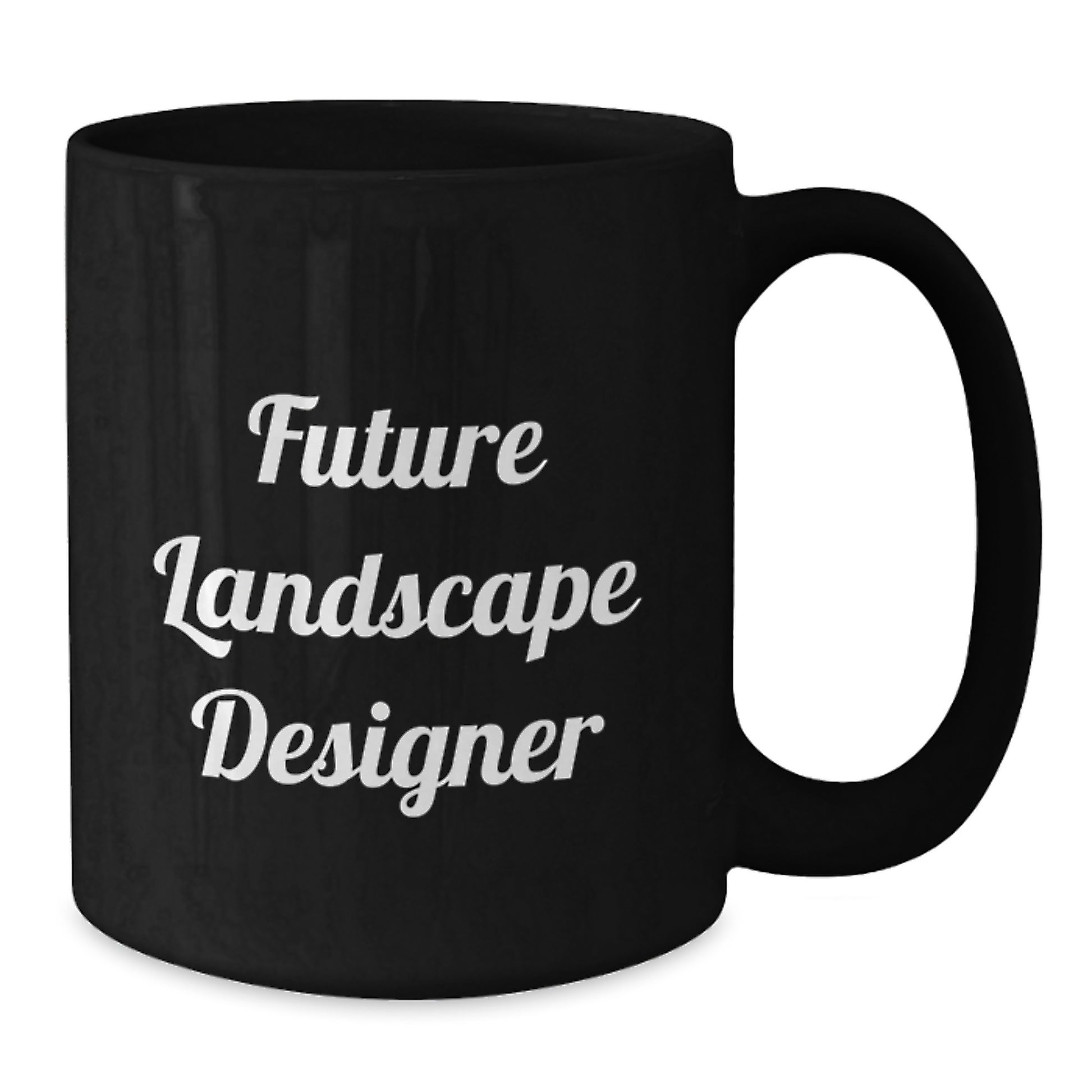 Funny Landscape Designer Gifts, Unique Black Coffee Mug, Inspirational Quote for Future Landscape Designer, Graduation Unique Gifts from Friends to Landscape Designer - Additional