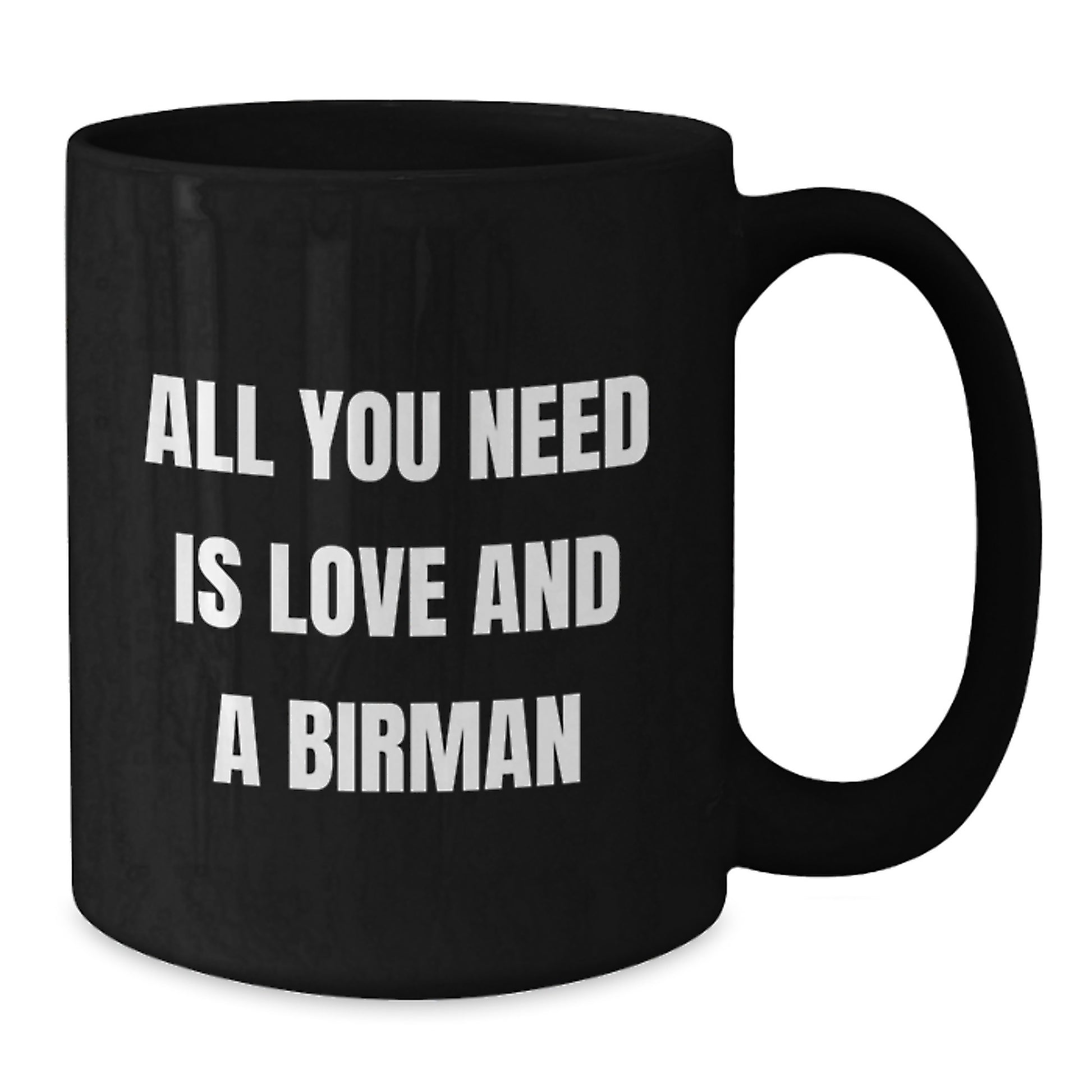 Funny Birman Cat Black Coffee Mugs Gifts from Family, Friends, or Coworkers for Graduation Unique Gifts for Birman Cat Lovers - Additional