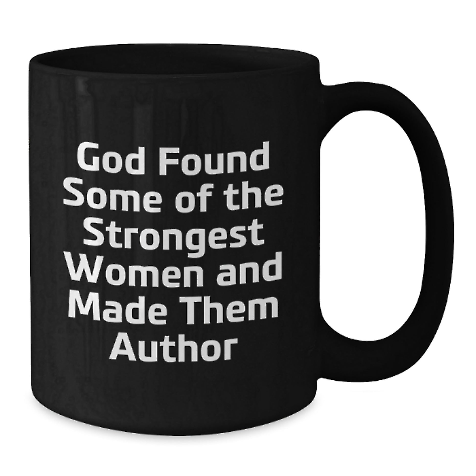 Funny Author Black Coffee Mug Gifts from Women Friends on Graduation Unique Occasion - Additional