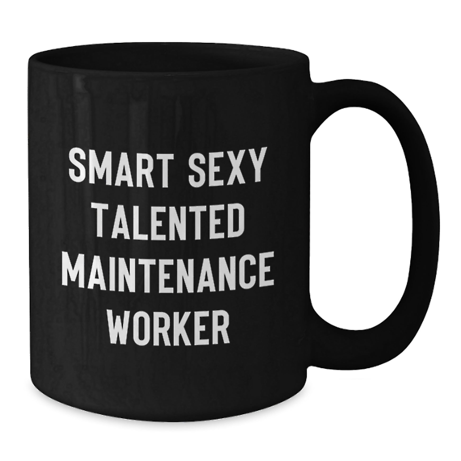 Gifts from Family to Maintenance Worker, Funny Quotes and Graduation Unique Gifts, Black Coffee Mug, Perfect for Men, Women, Coworkers, Friends - Additional