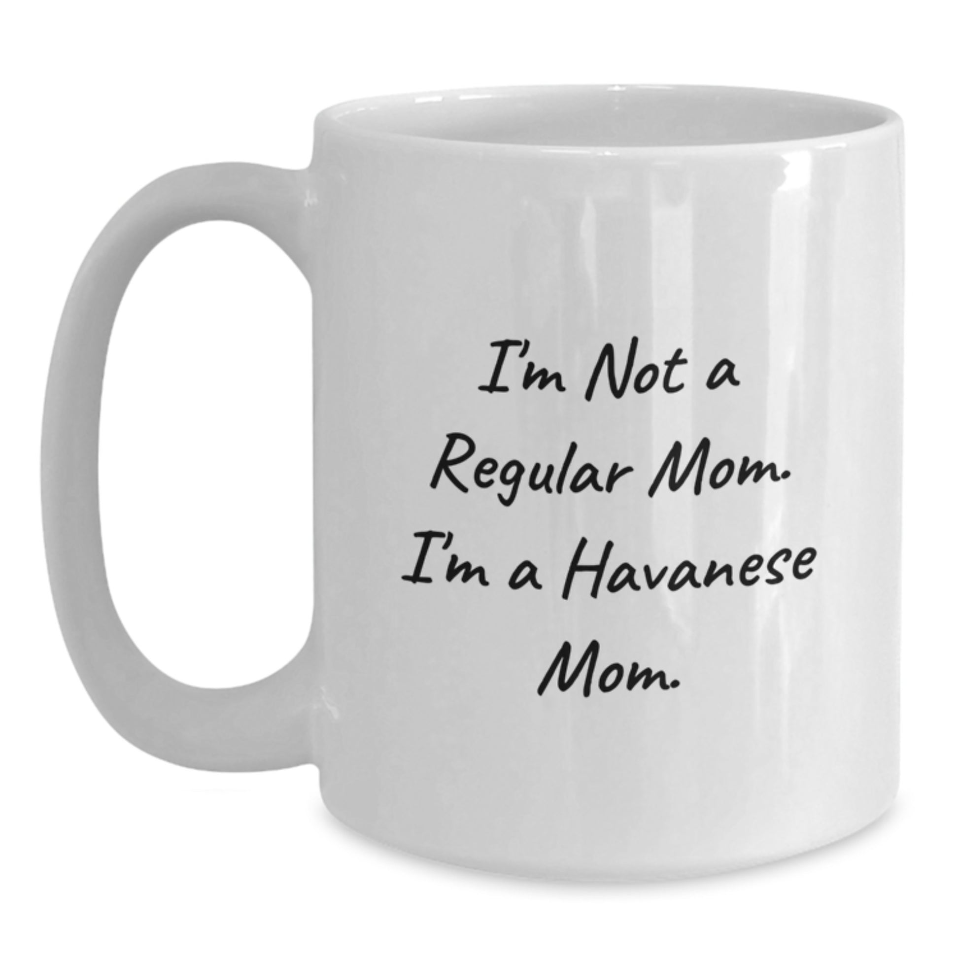 Funny Havanese Dog Mom Gifts for Graduation - White Coffee Mug - Cute Havanese Mom, Havanese Dog Lover, Graduation Unique Gifts from Friends - Main