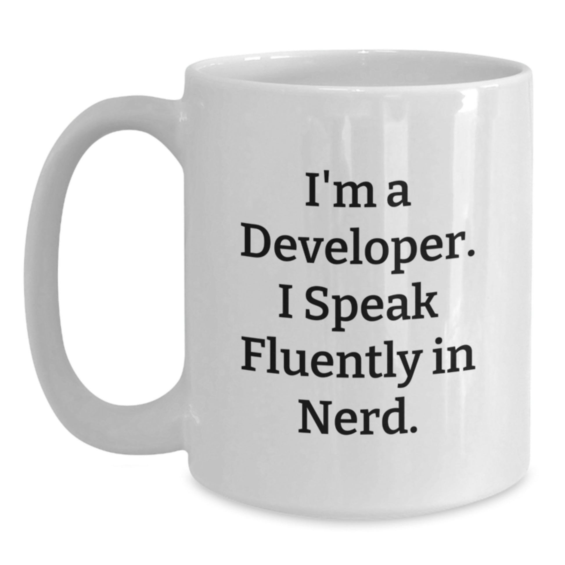 Fun and Encouraging Gifts from Friends for Developer Guys - I'm a Developer Mug, Funny Coffee Mugs for Men, Graduation Unique Gifts - Main
