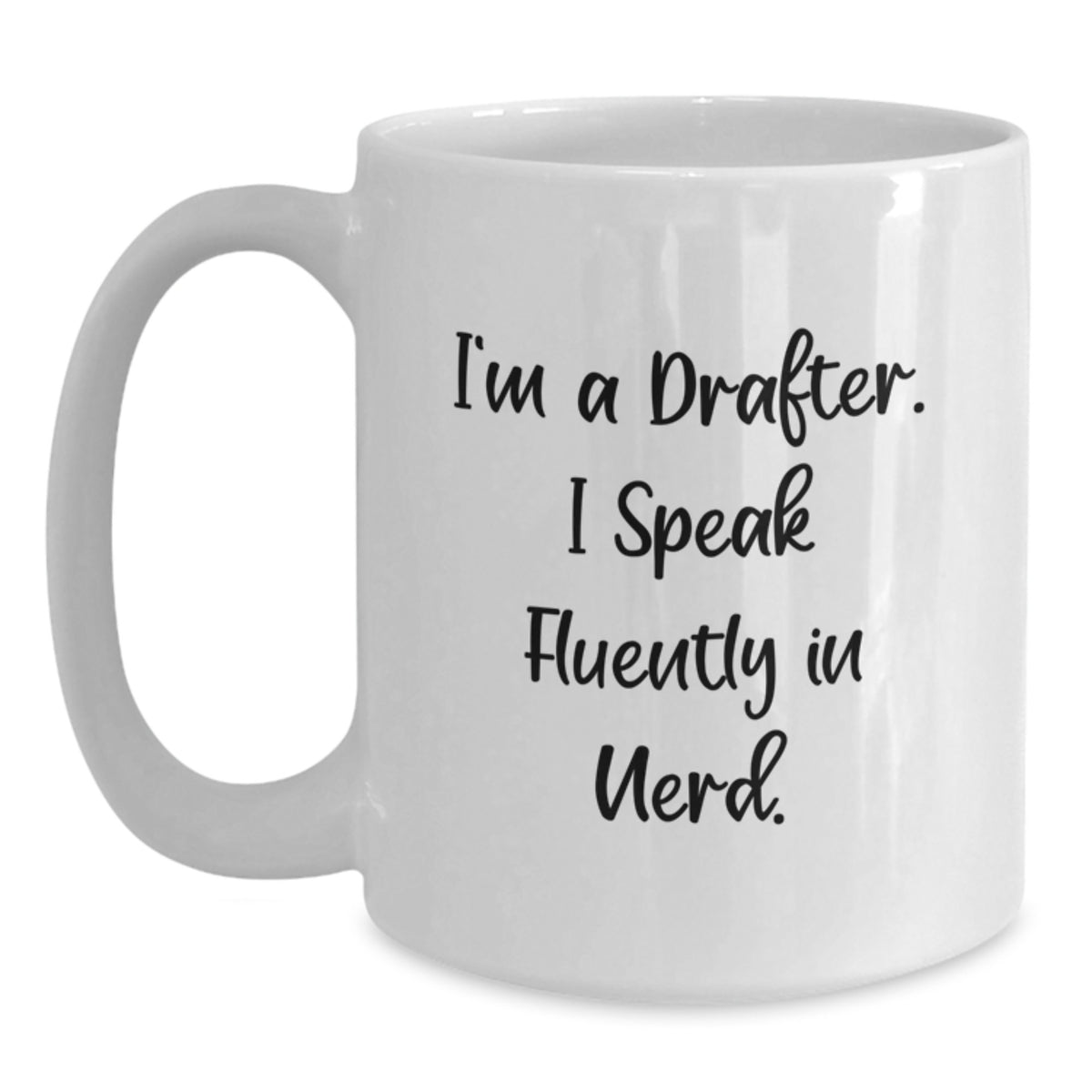 Christmas Gift for Her A Playful Drafter's Quote Mug Present - Main