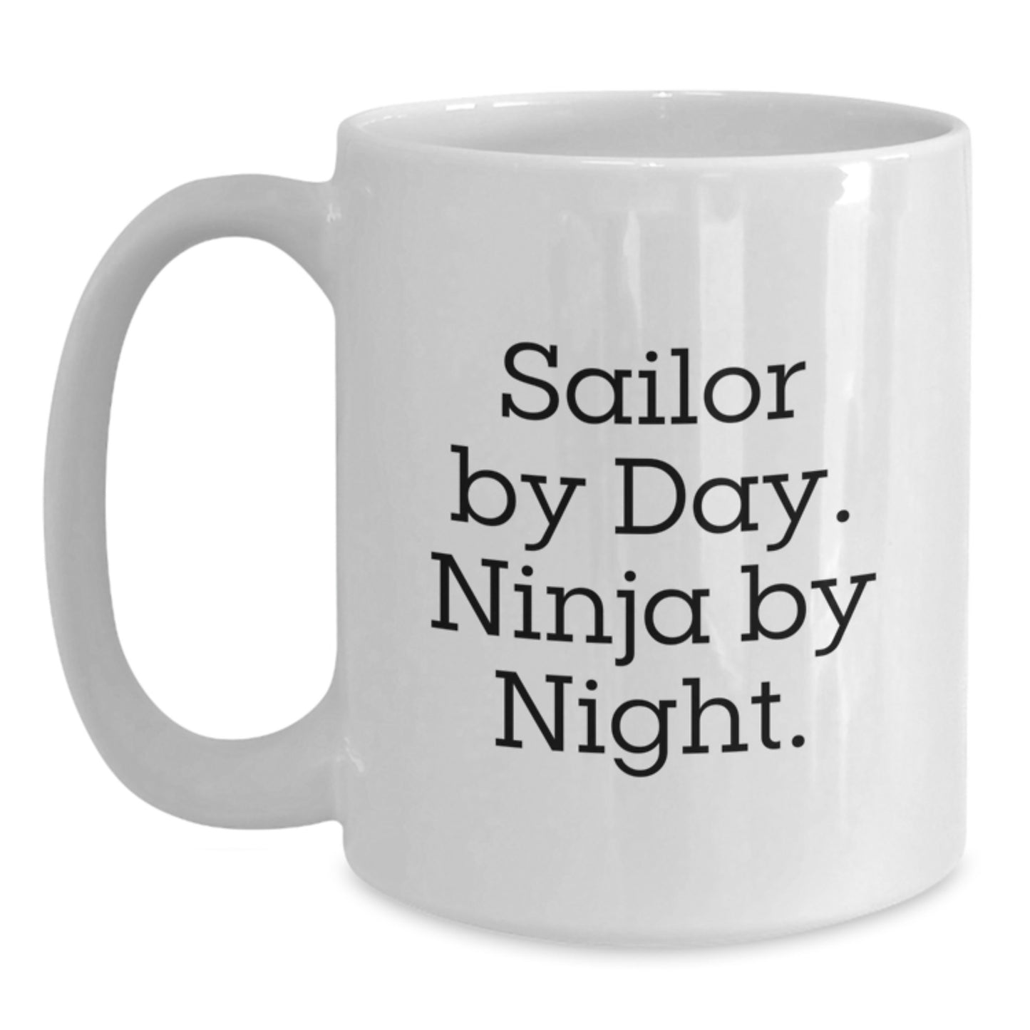 Sailor Keepsake White Coffee Mug for Him Graduation Gift - Main