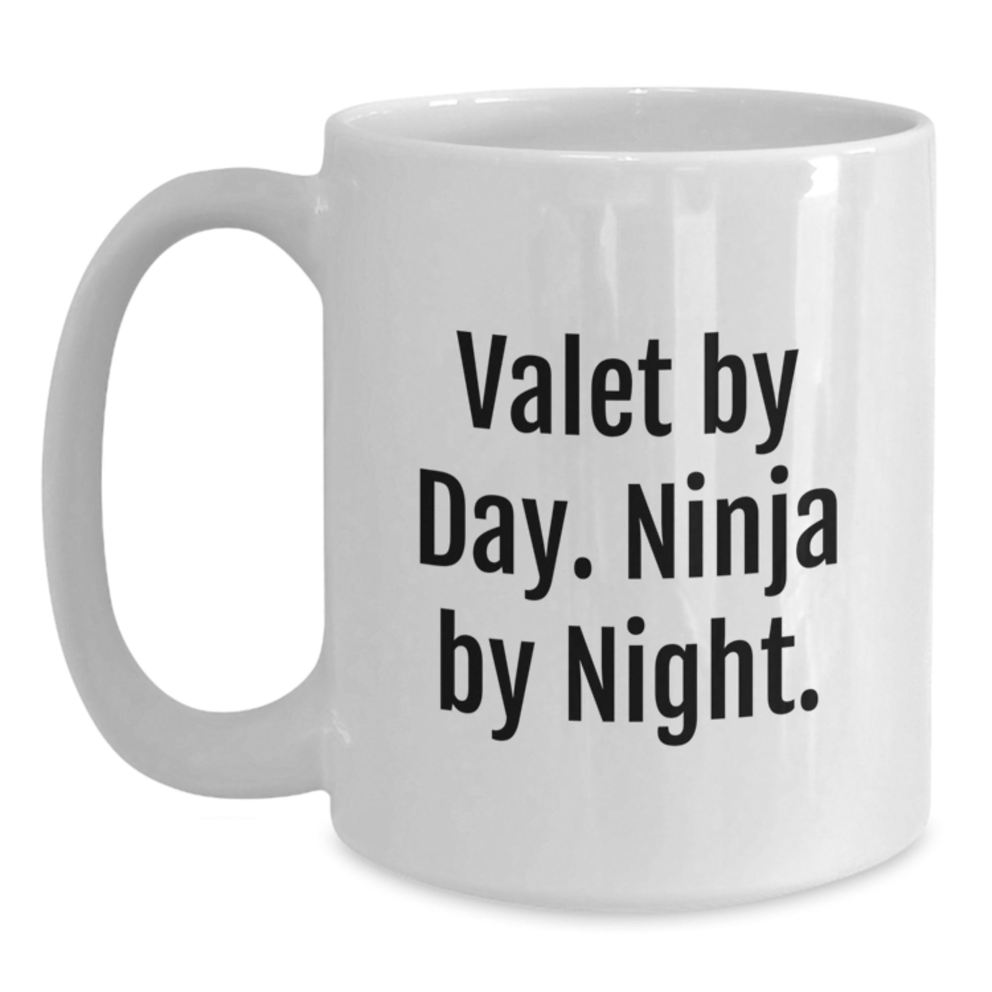 Valet Keepsake Premium Mug for Him – Graduation Gift – White Ceramic - Main