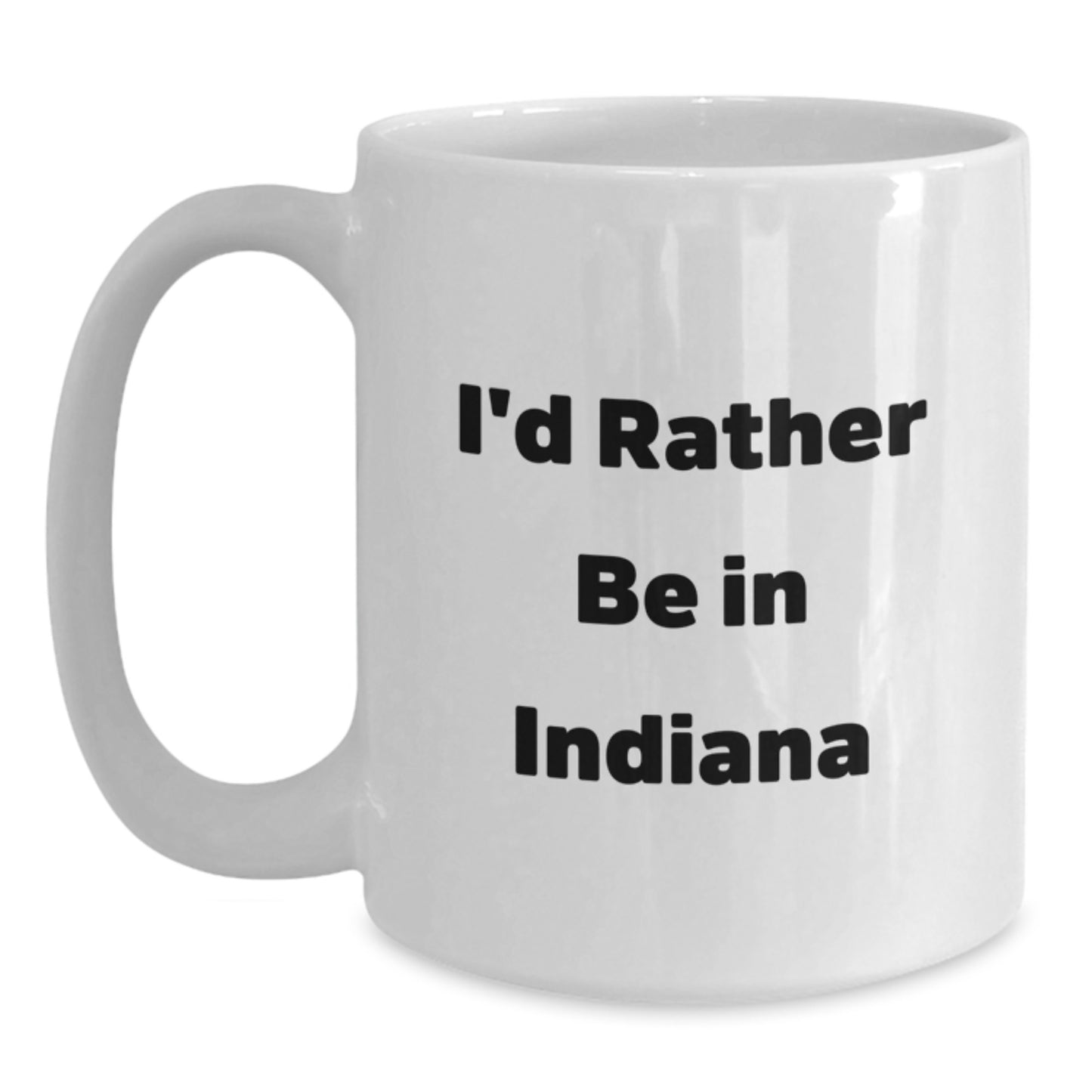 Indiana Keepsake White Coffee Mug for Him Birthday Gift - Main