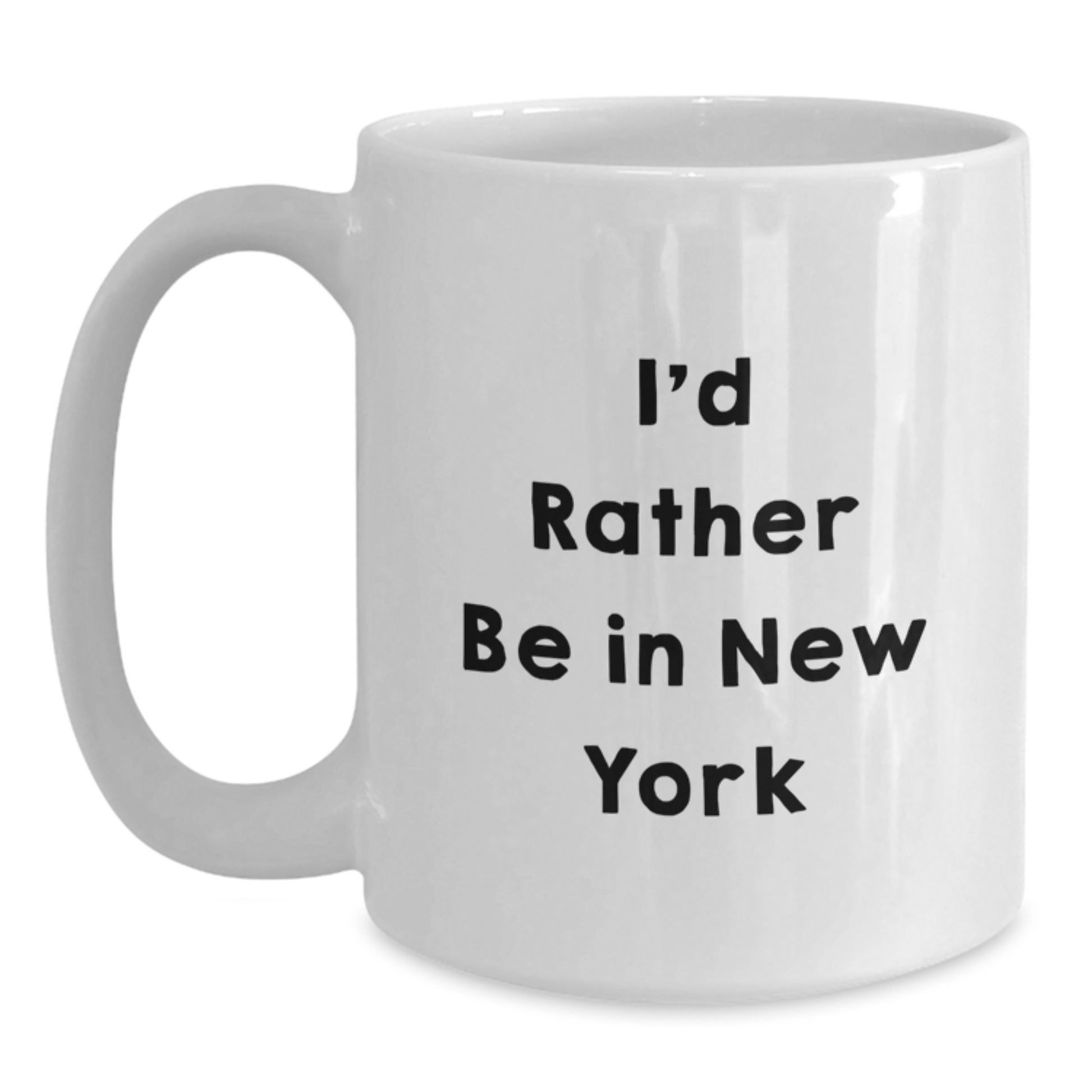 New York Classic White Coffee Mug Keepsake for Him – Birthday Gift - Main