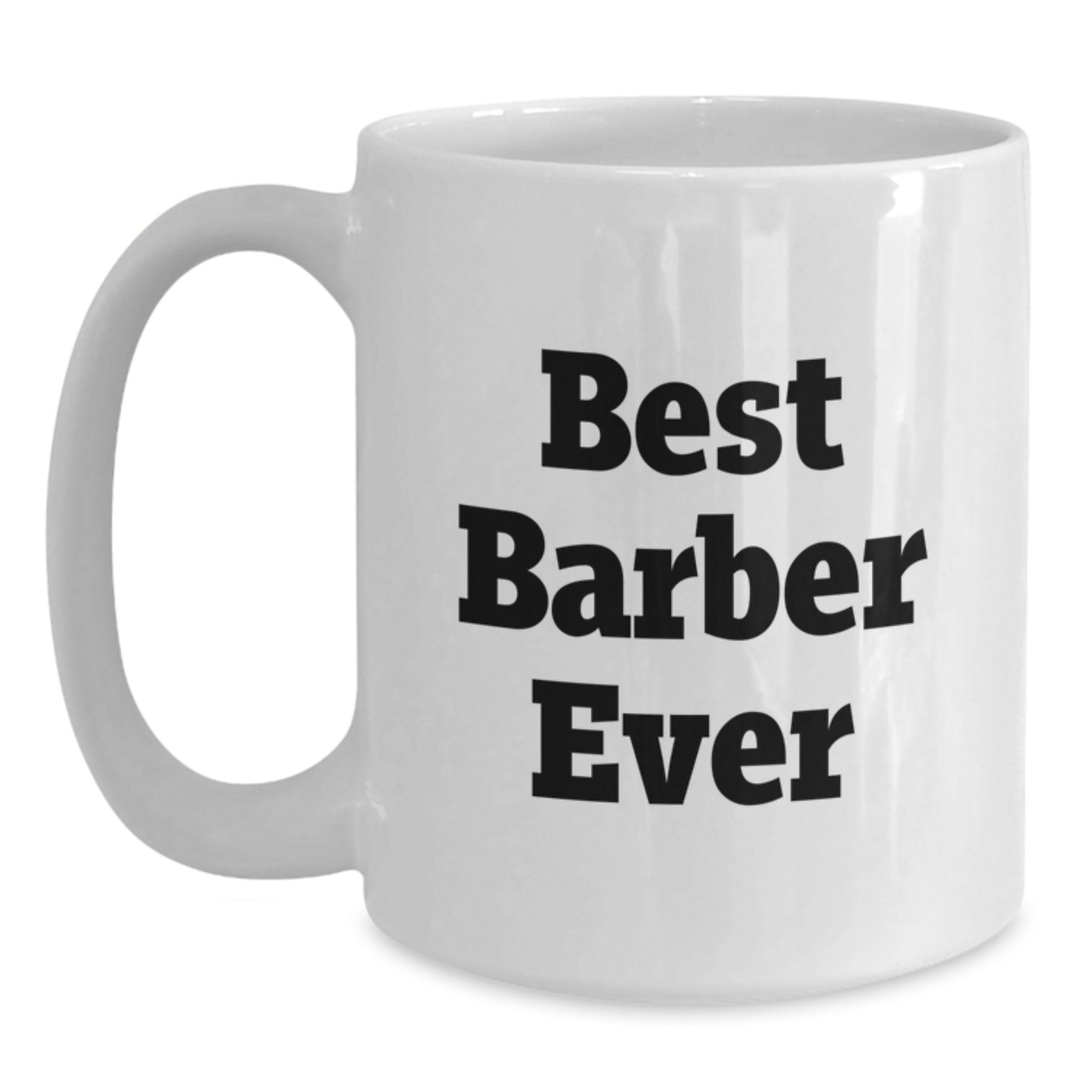 Barber Keepsake White Coffee Mug for Him Birthday Gift - Main