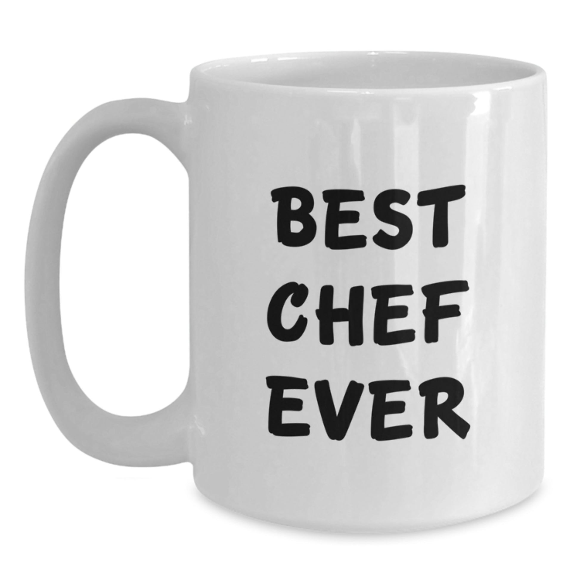 Chef Keepsake White Coffee Mug for Him Birthday Gift Best Chef Ever - Main