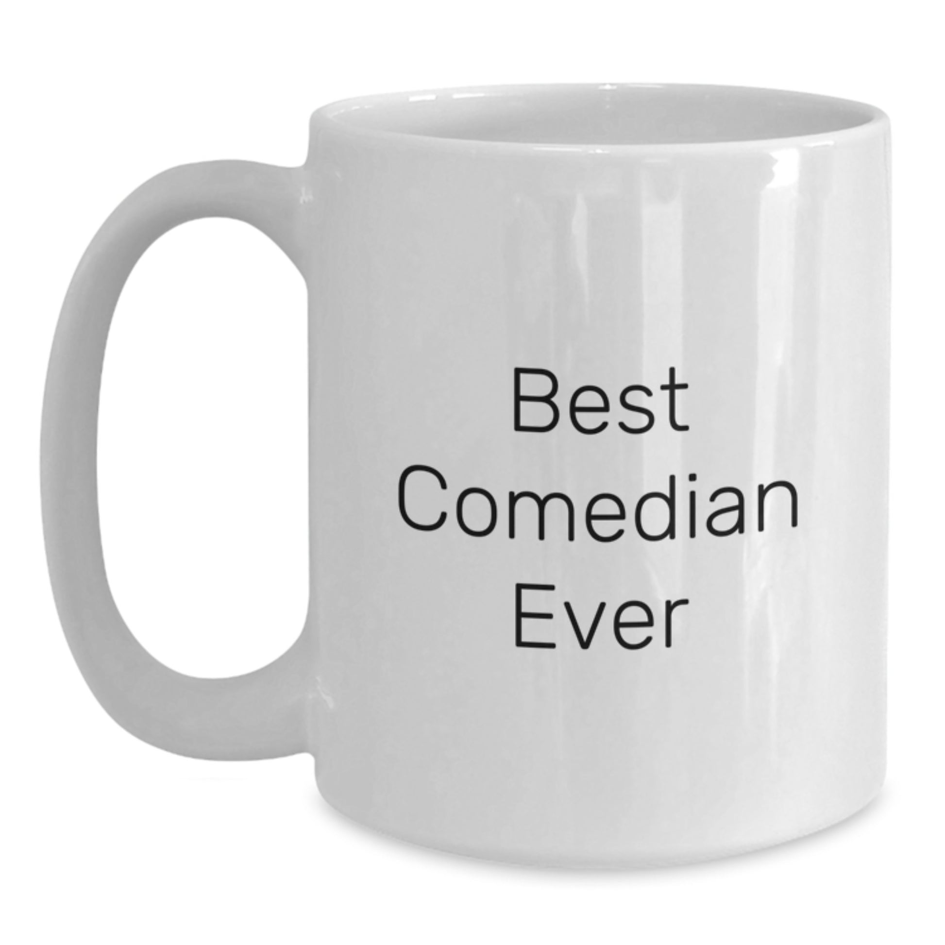 Comedian Keepsake Premium White Coffee Mug for Him Birthday Gift - Main