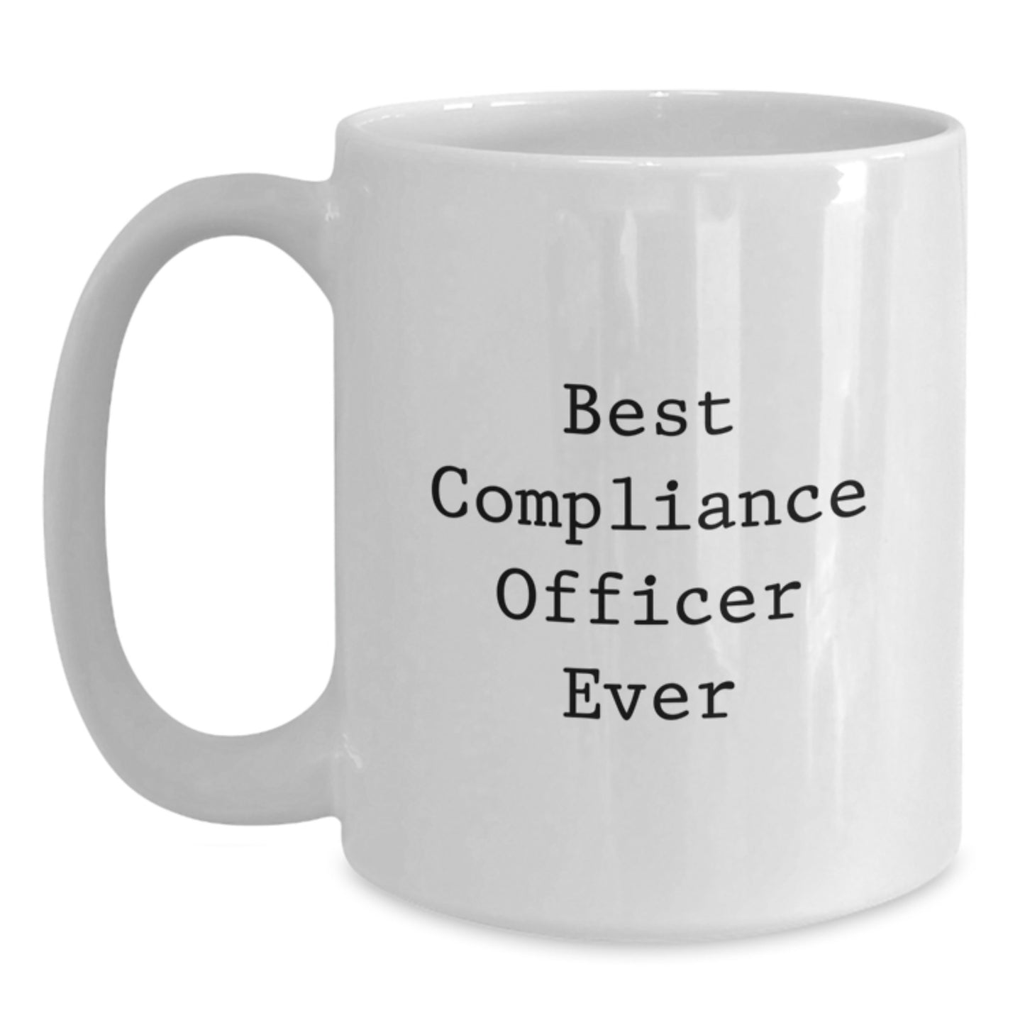 Birthday Gift for Her Compliance Officer White Coffee Mug Present - Main
