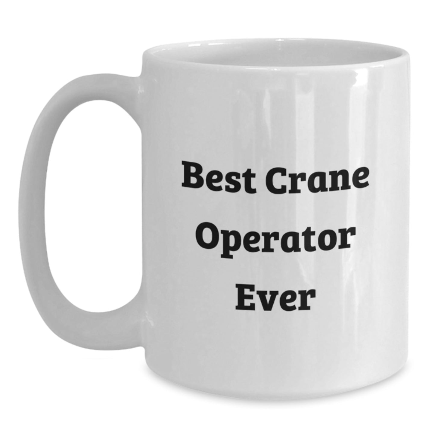 Crane Operator Keepsake Mug for Him Best Crane Operator Birthday Gift - Main