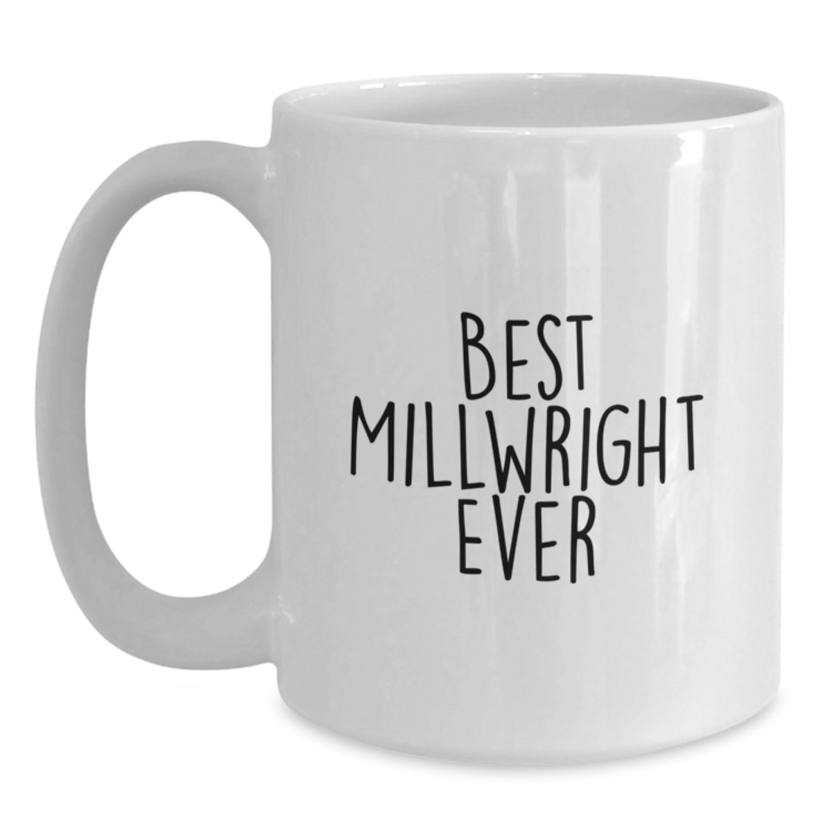 Millwright Keepsake White Coffee Mug Birthday Gift for Him - Main