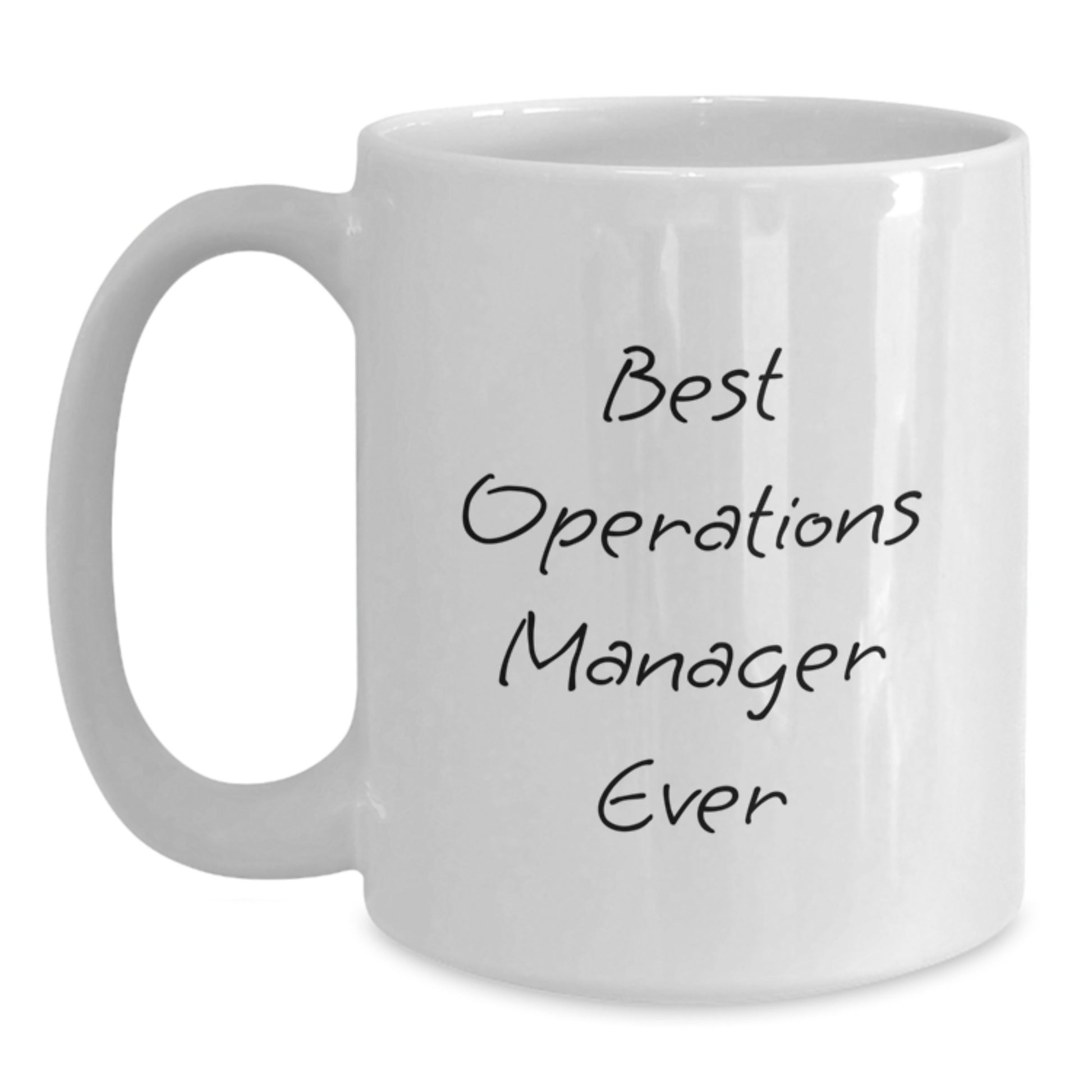 Operations Manager Keepsake White Coffee Mug for Him Birthday Gift Best - Main