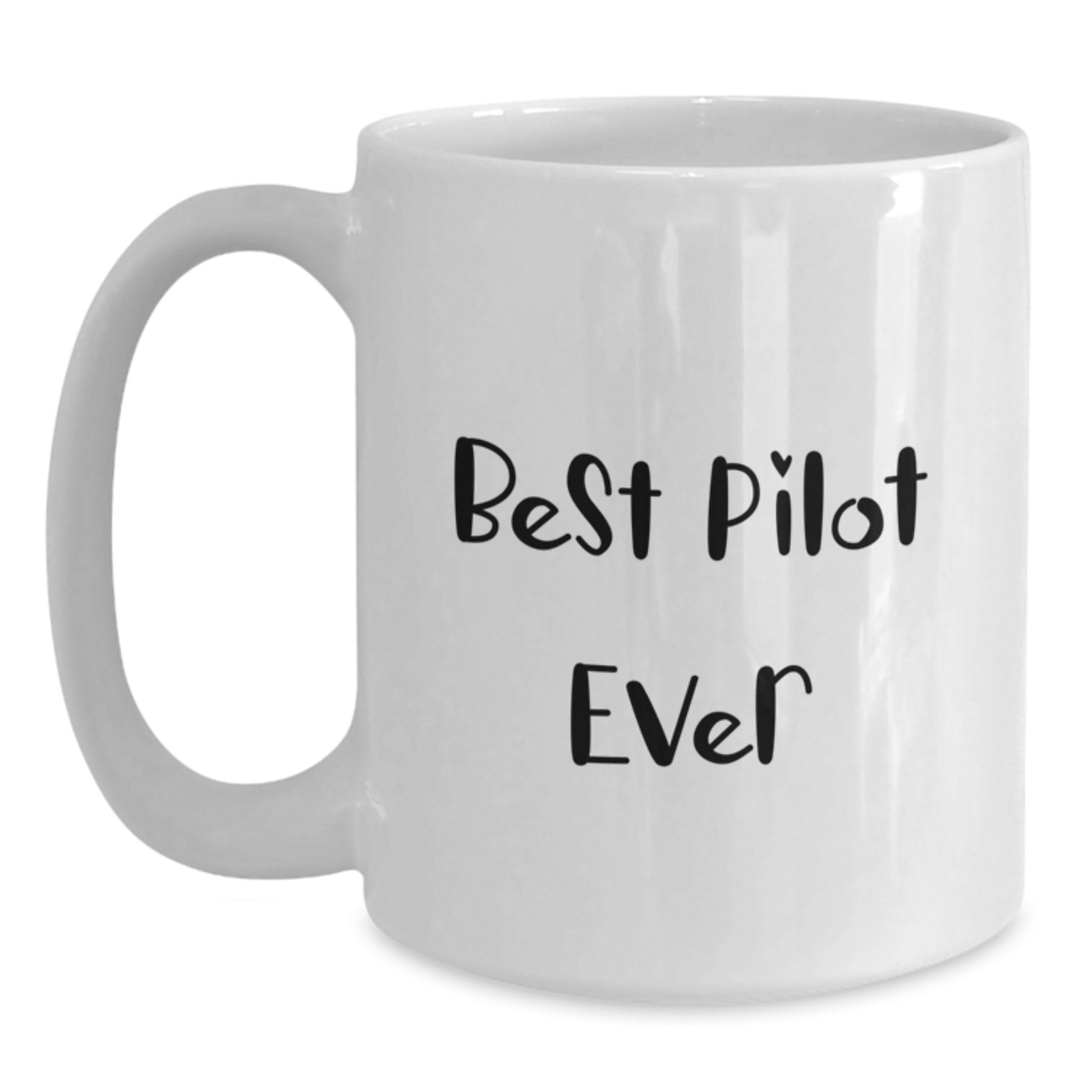 Pilot Keepsake White Coffee Mug for Him Birthday Gift Best Pilot Ever - Main