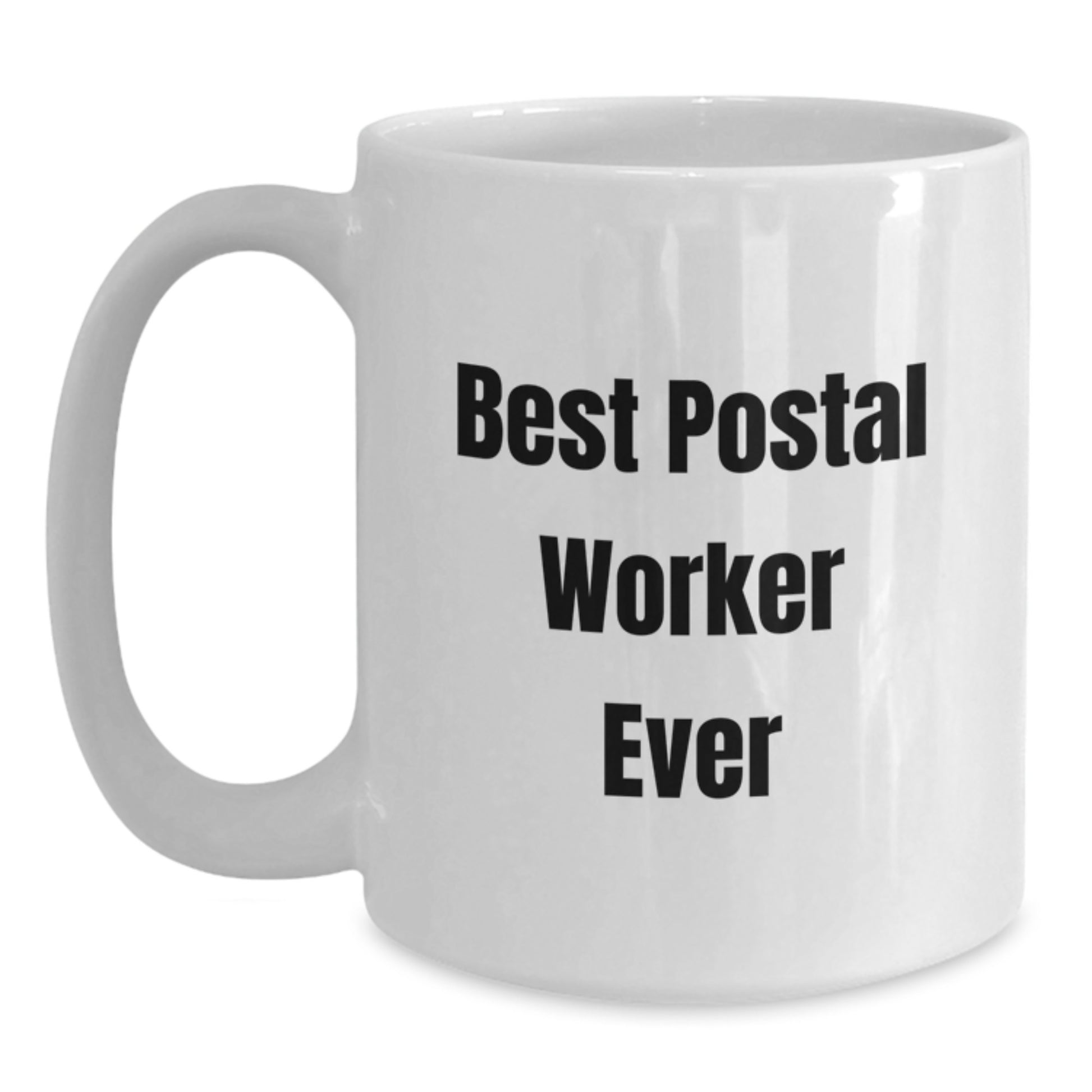 Postal Worker Keepsake Mug for Him Birthday Gift Best Postal Worker Ever - Main