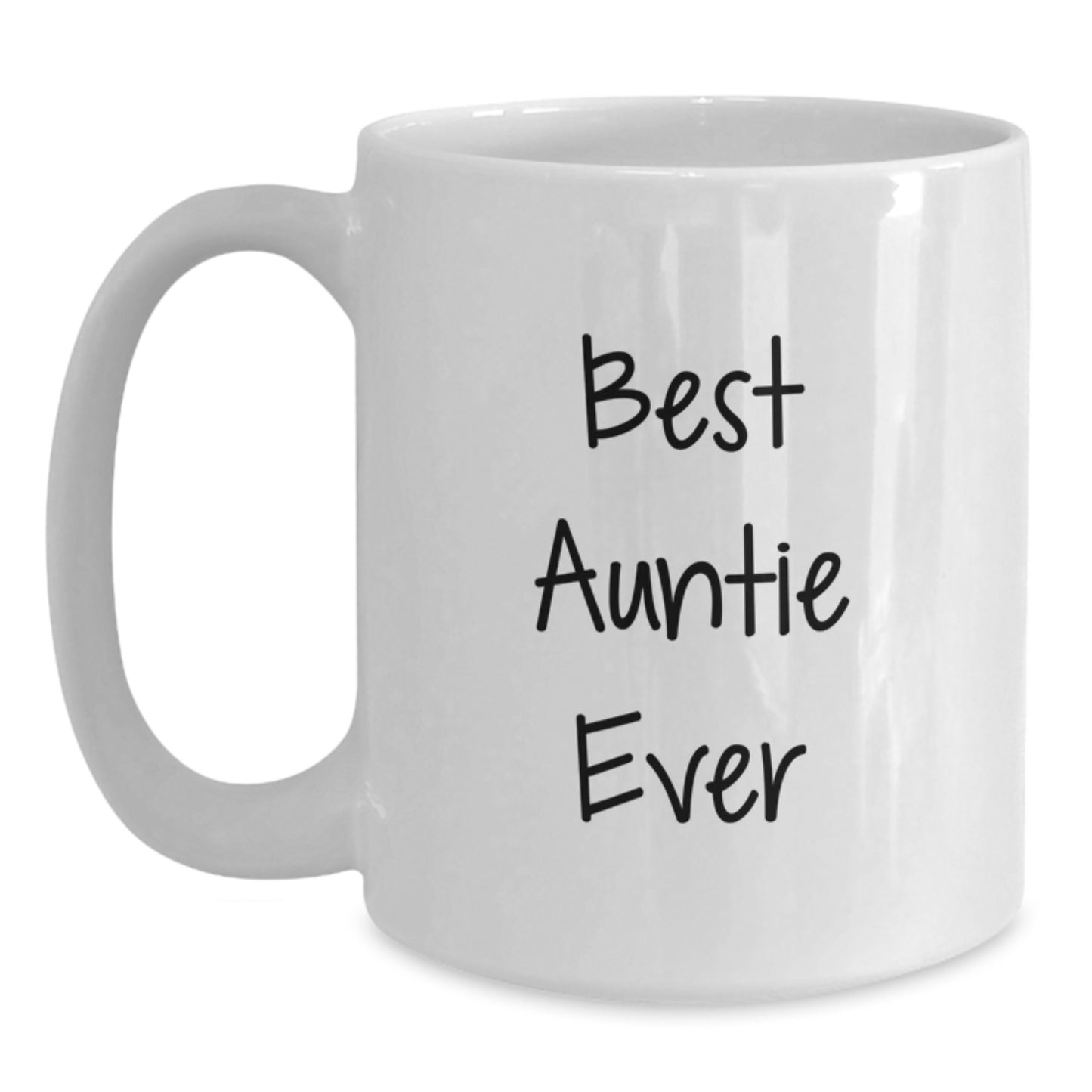 Auntie Keepsake White Coffee Mug Birthday Gift for Him Best Auntie Ever - Main