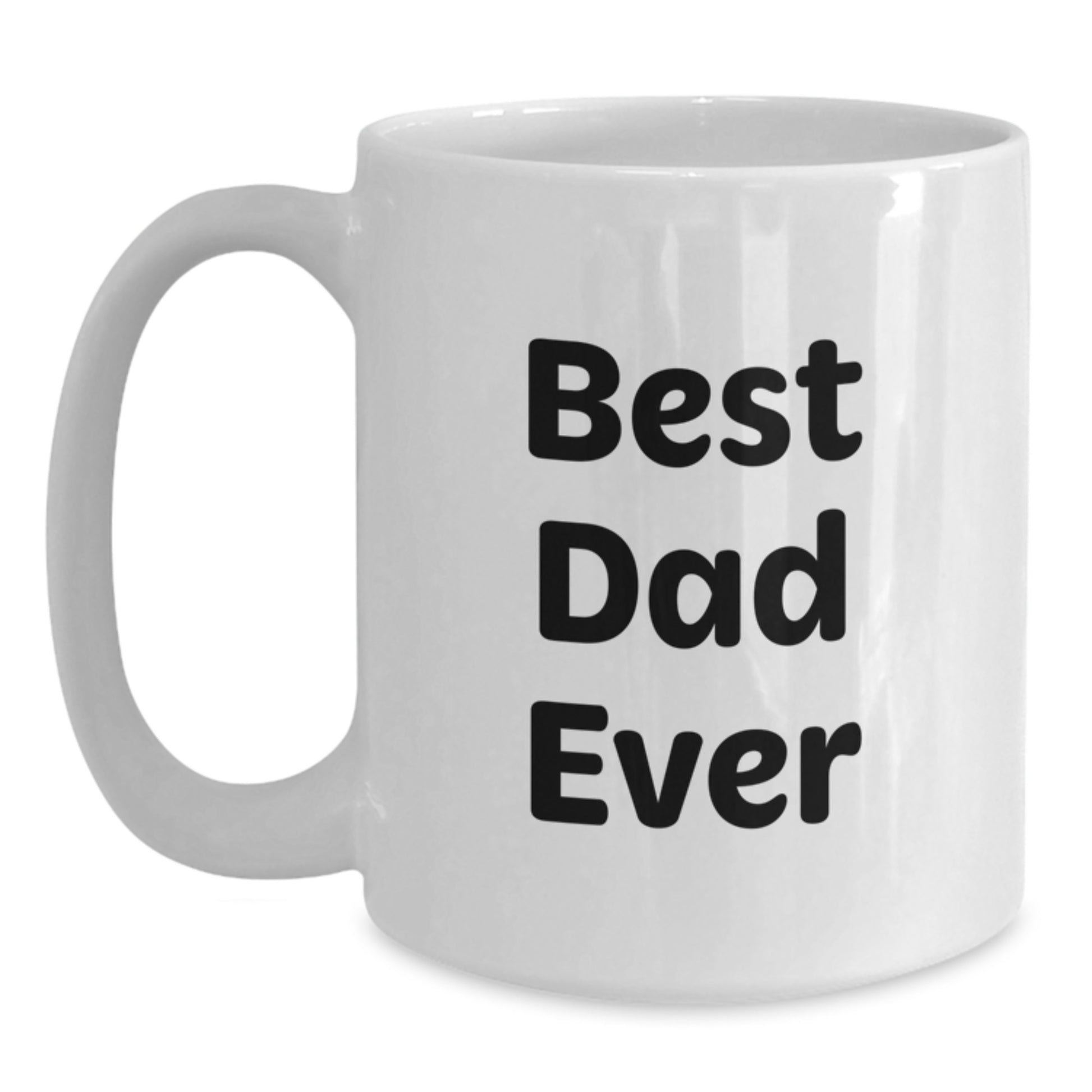Dad Keepsake White Ceramic Coffee Mug for Him Birthday Gift Best Dad - Main