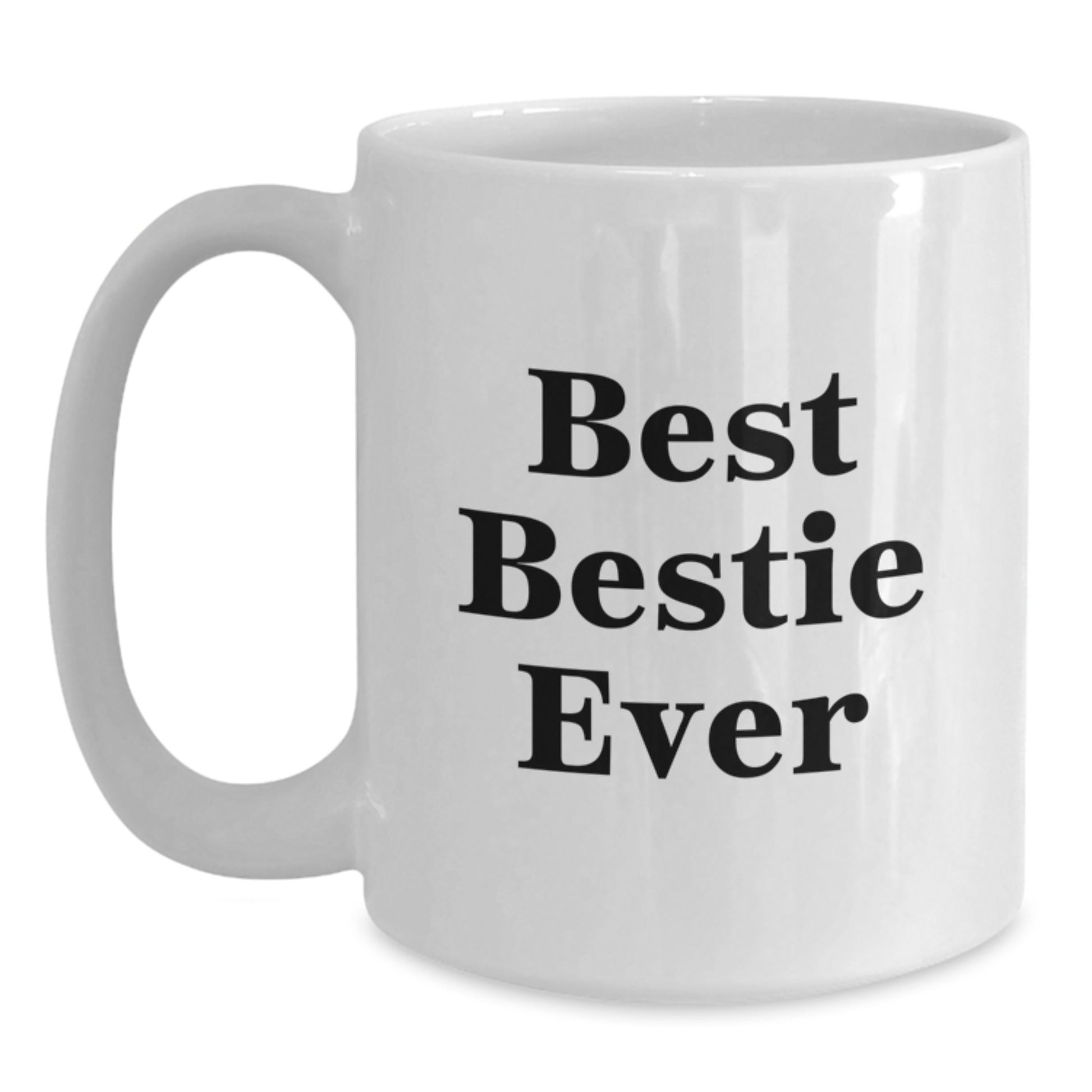 Bestie Keepsake White Coffee Mug for Him Birthday Gift with 11oz or 15oz - Main