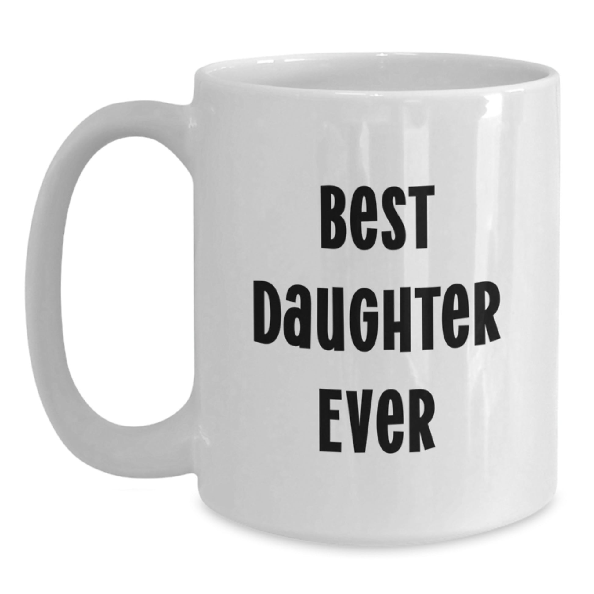 Daughter Keepsake White Coffee Mug Birthday Gift - Main
