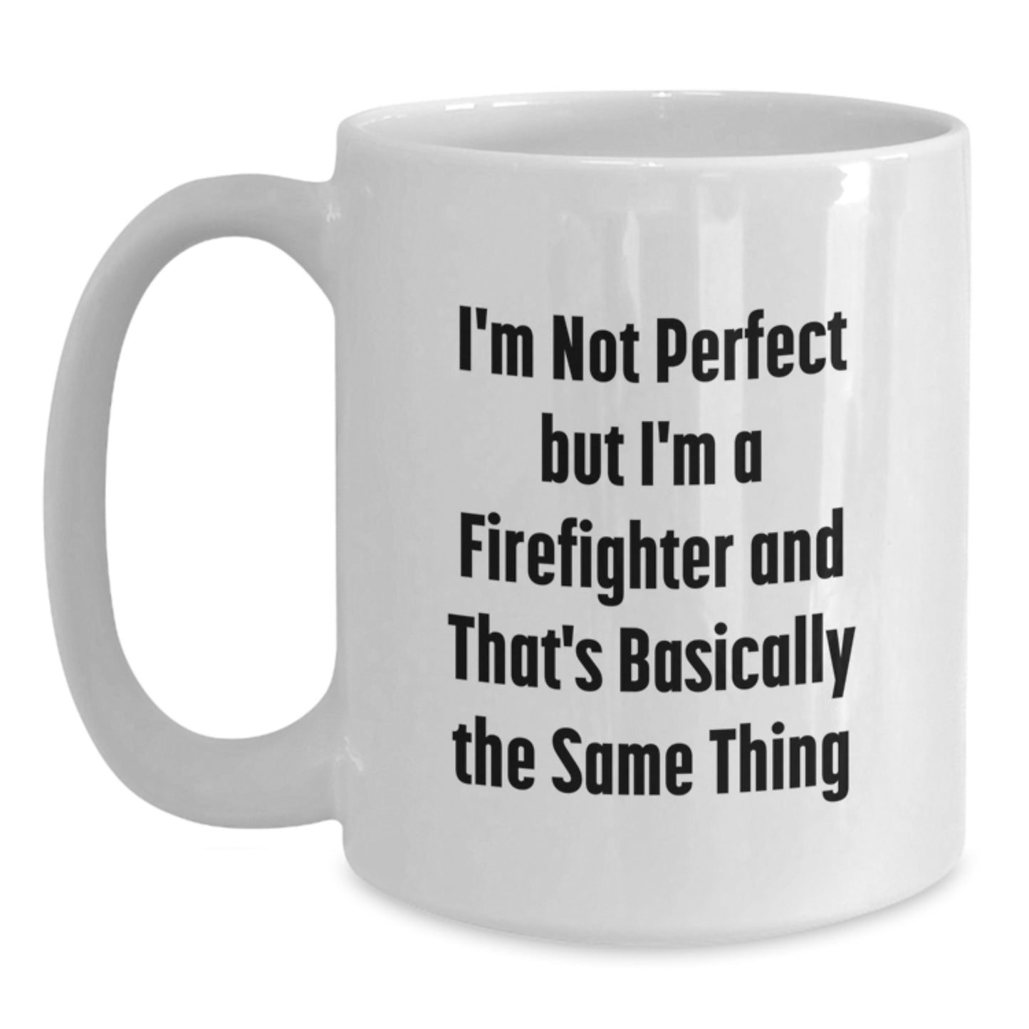 Firefighter Keepsake Mug for Him – Birthday Gift - Main