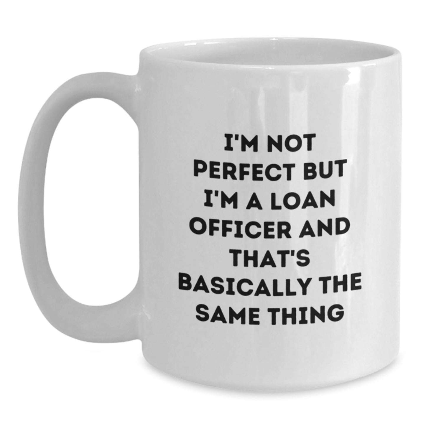 Birthday Gift for Her Loan Officer White Mug Present - Main