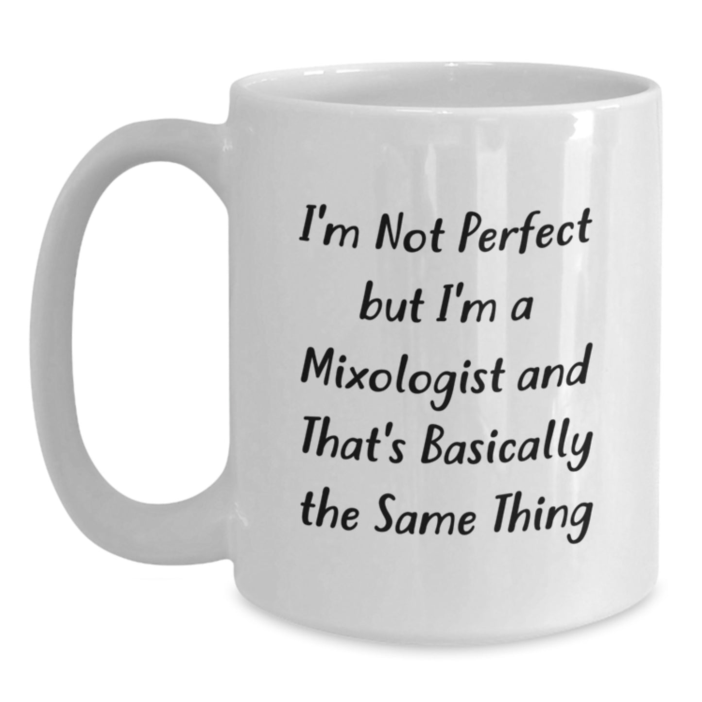 For Him Keepsake Birthday Gift I'm Not Perfect But I'm A Mixologist Mug - Main