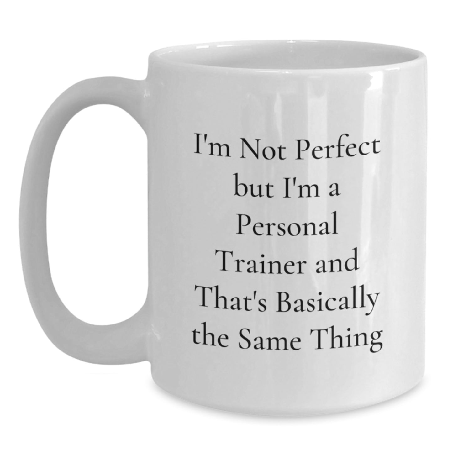 Personal Trainer Keepsake White Coffee Mug Birthday Gift for Him - Main