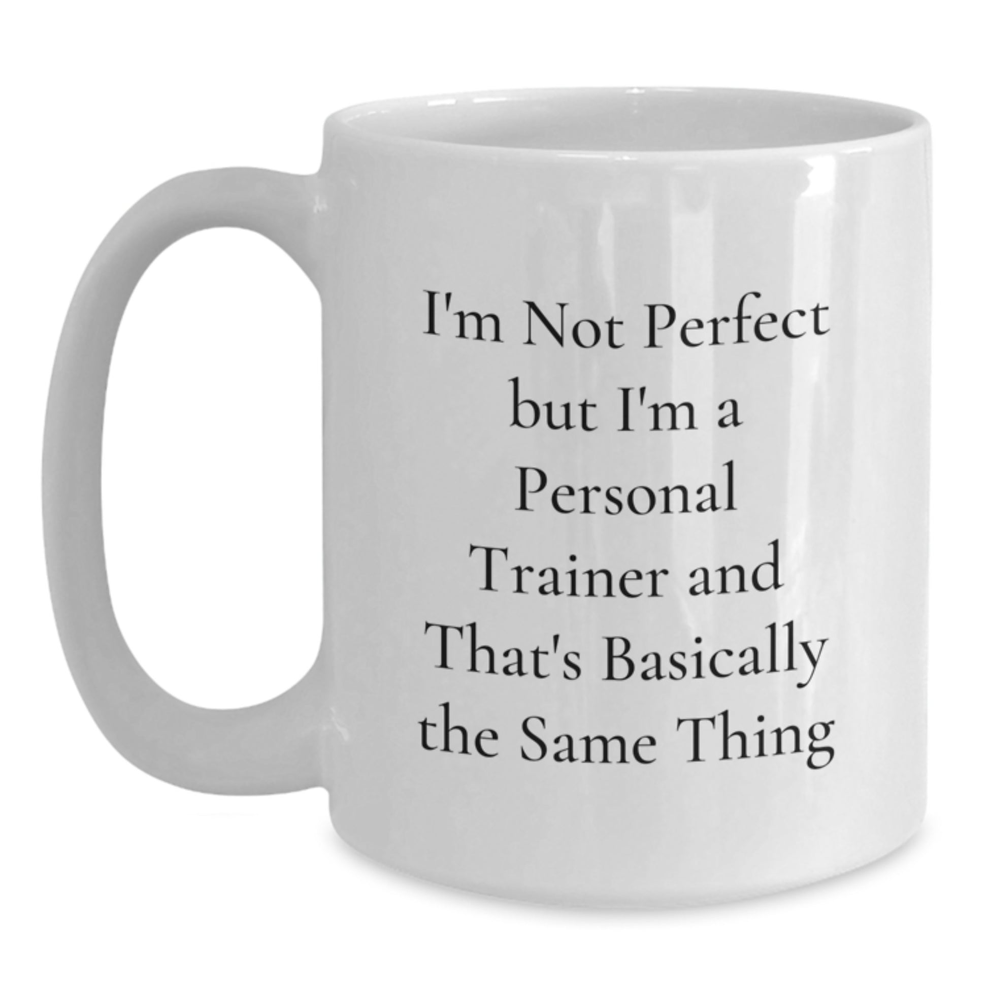 Personal Trainer Keepsake White Coffee Mug Birthday Gift for Him - Main