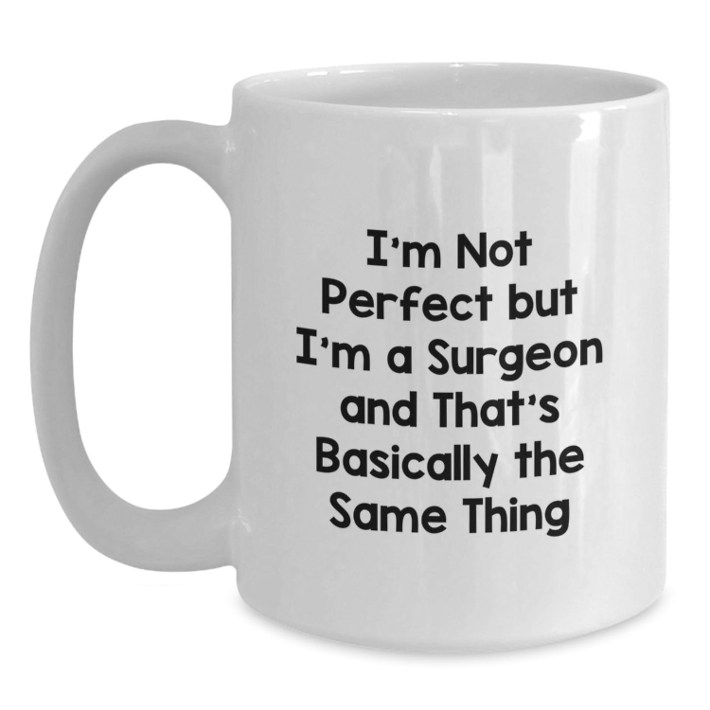 Surgeon Keepsake White Coffee Mug for Him Birthday Gift - Main