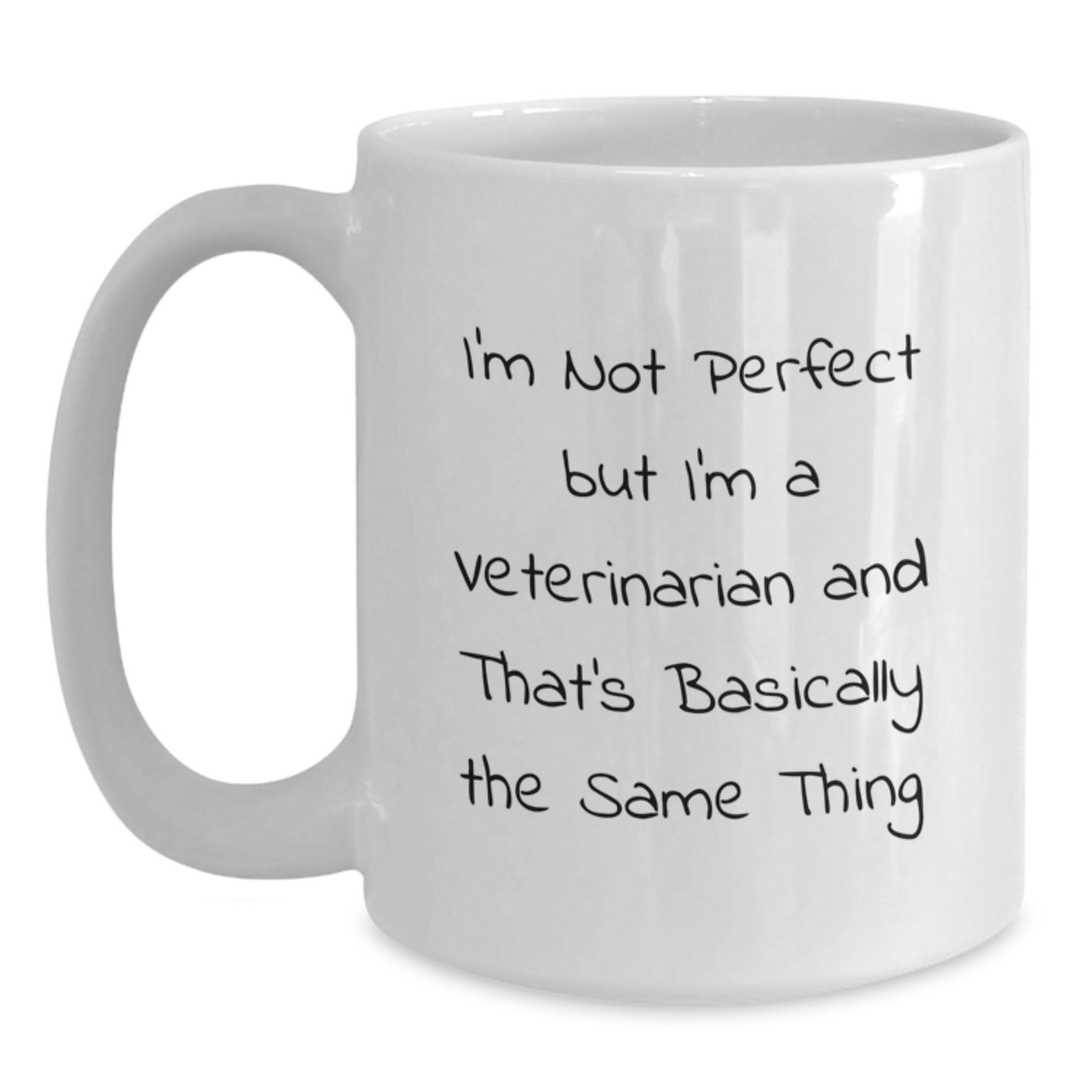 Birthday Gift Veterinarian White Mug Present for Her - Main