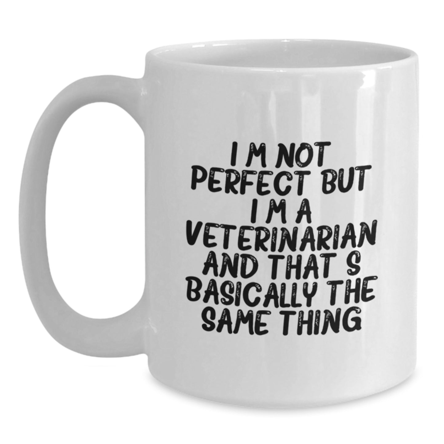Veterinarian Keepsake White Ceramic Coffee Mug for Him Birthday Gift - Main