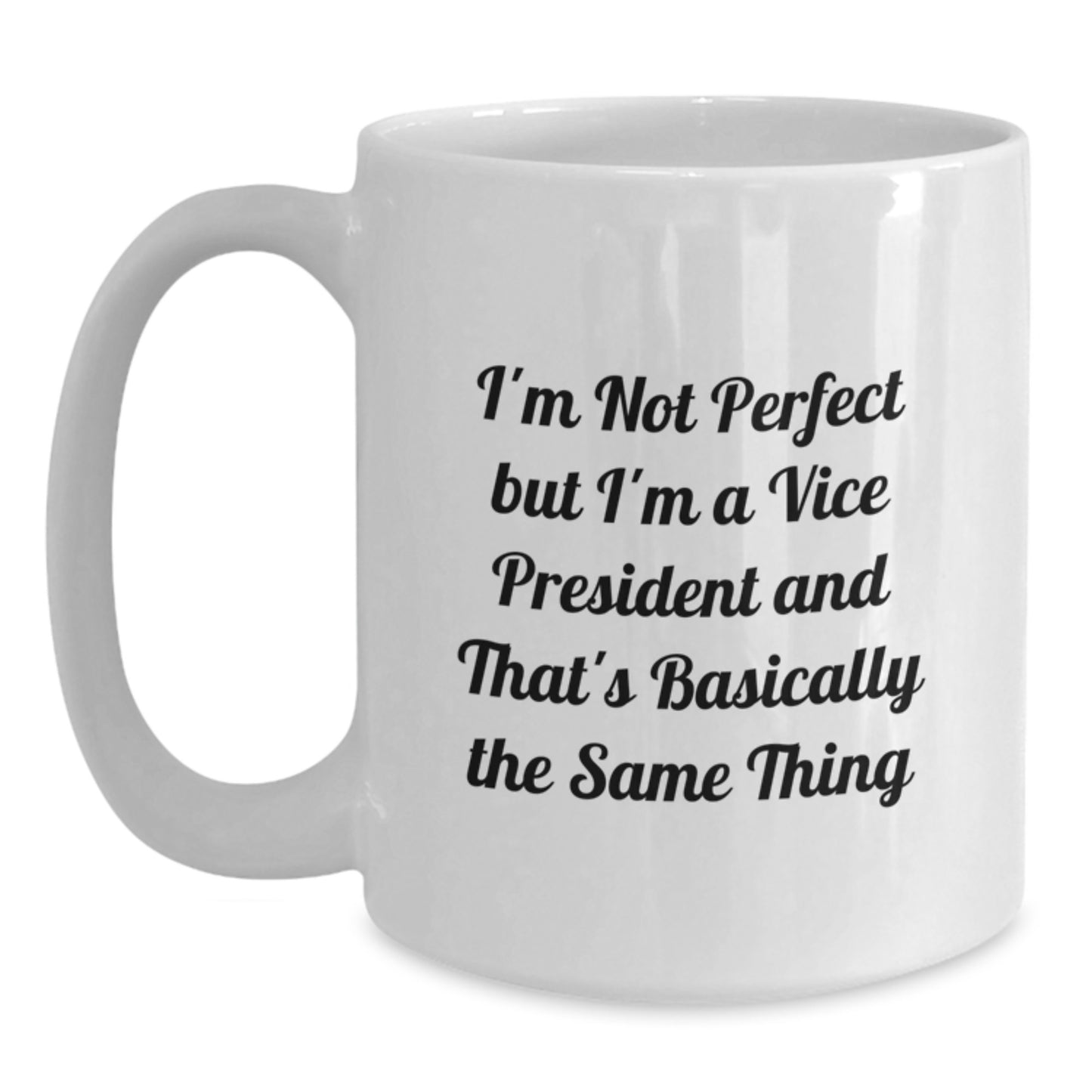 Vice President Keepsake White Coffee Mug for Him Birthday Gift - Main