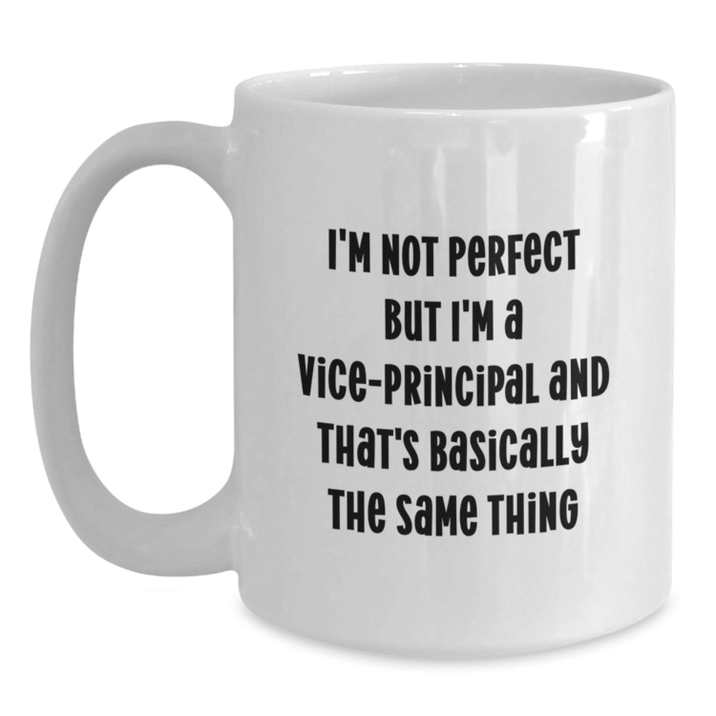 Vice-Principal Keepsake White Coffee Mug for Him Birthday Gift - Main