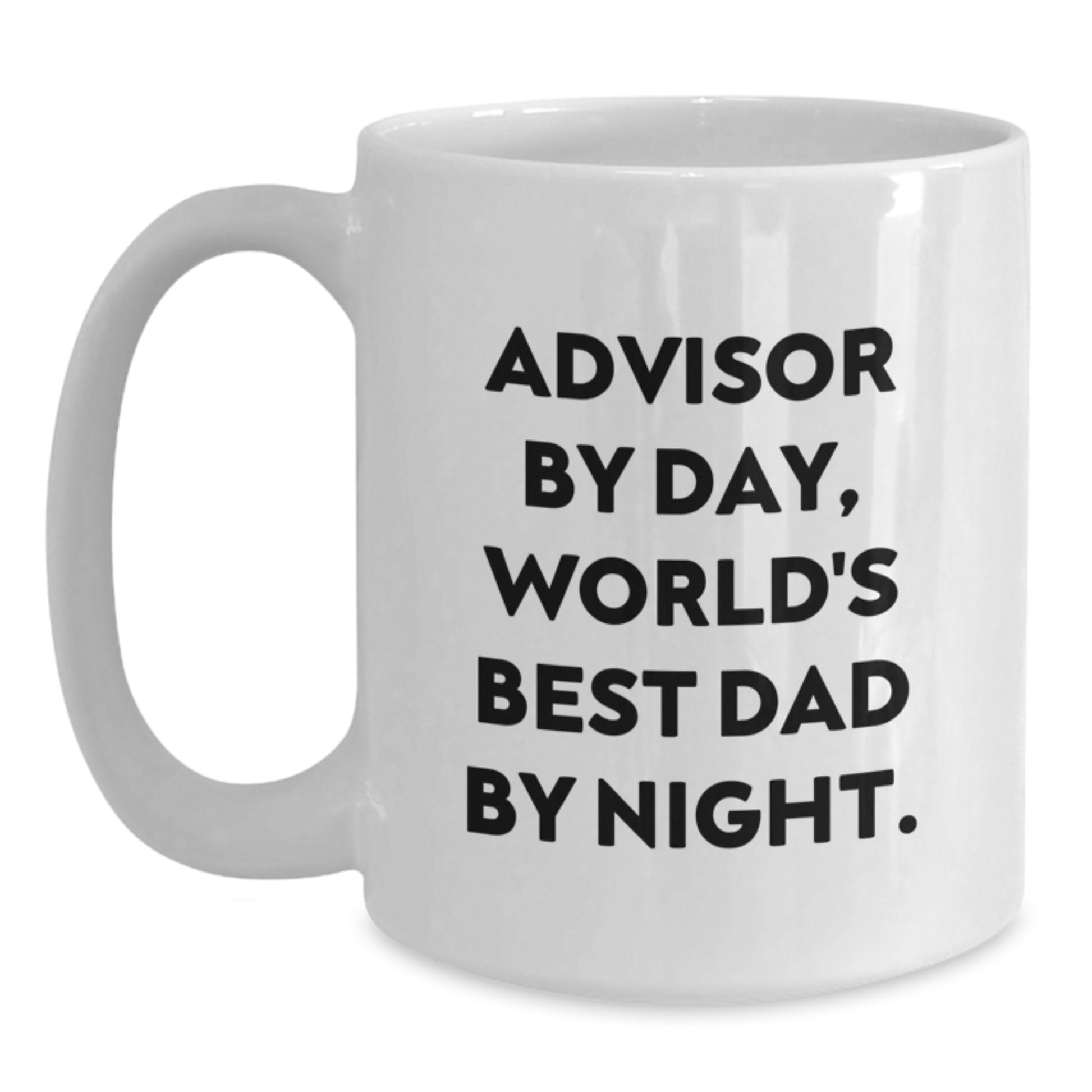 Birthday Gift Advisor White Coffee Mug for Her Present - Main