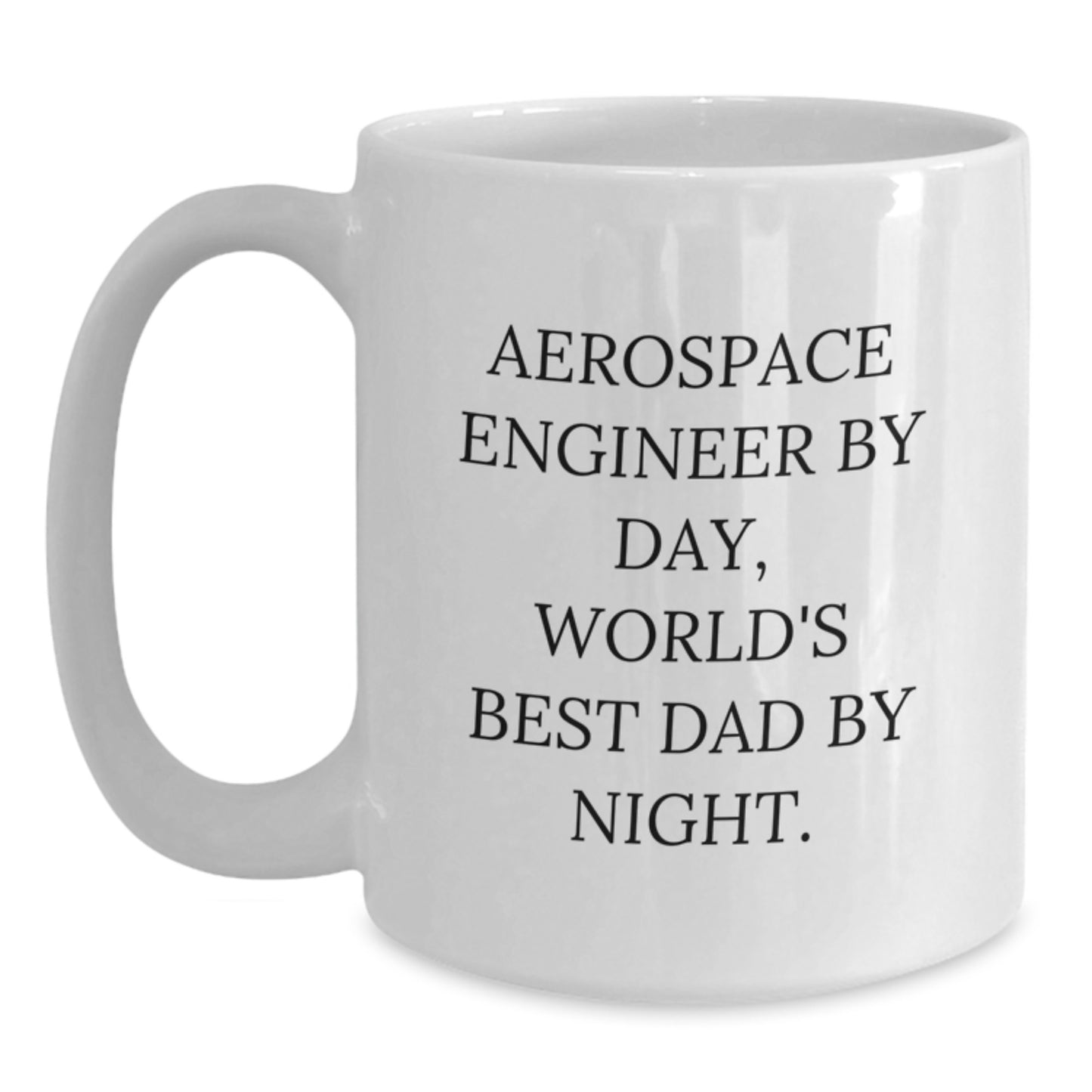 Aerospace Engineer Keepsake Mug for Him Birthday Gift White Ceramic 11oz - Main