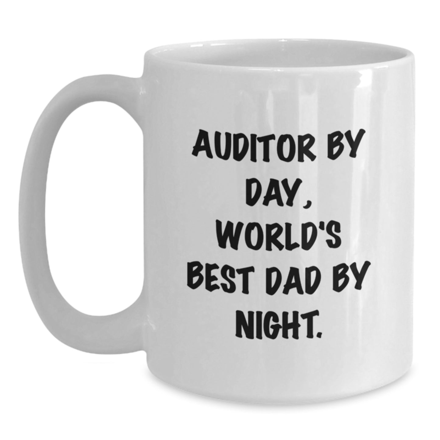 Auditor Keepsake Mug for Him Birthday Gift - 11oz Ceramic and 15oz - Main