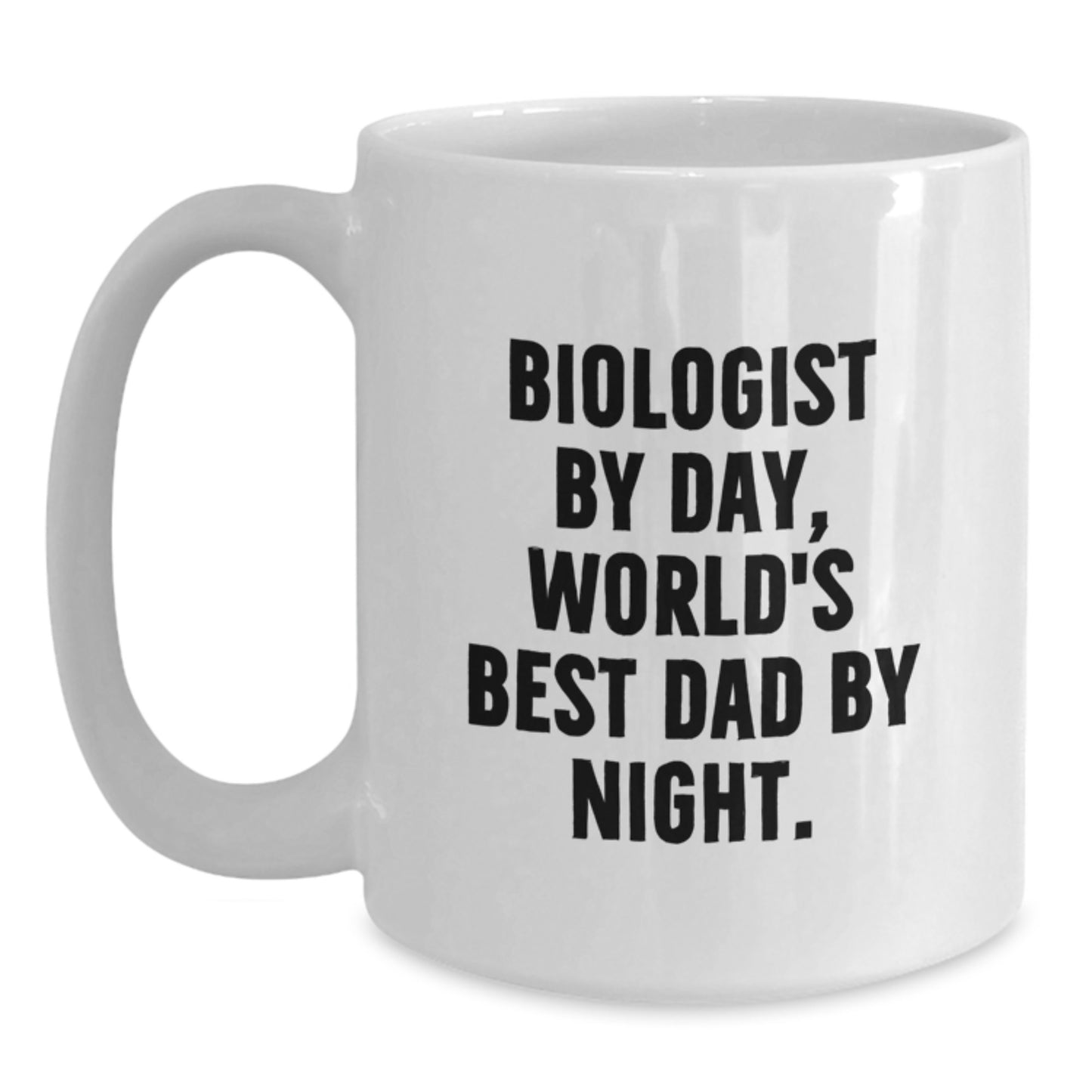 Birthday Gift Biologist White Coffee Mug for Her Present - Main