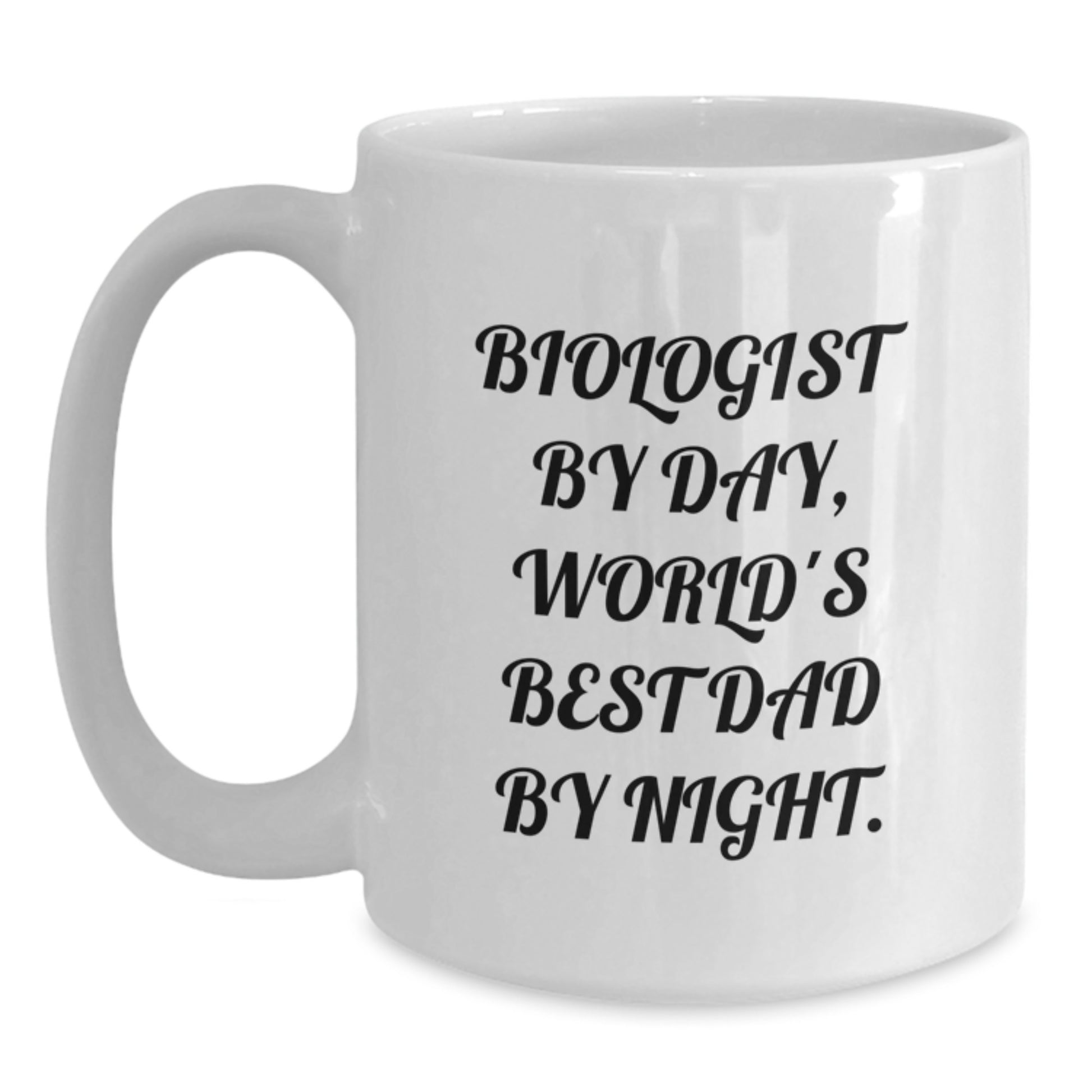 Biologist Keepsake Mug for Him 11oz Ceramic White Birthday Gift - Main