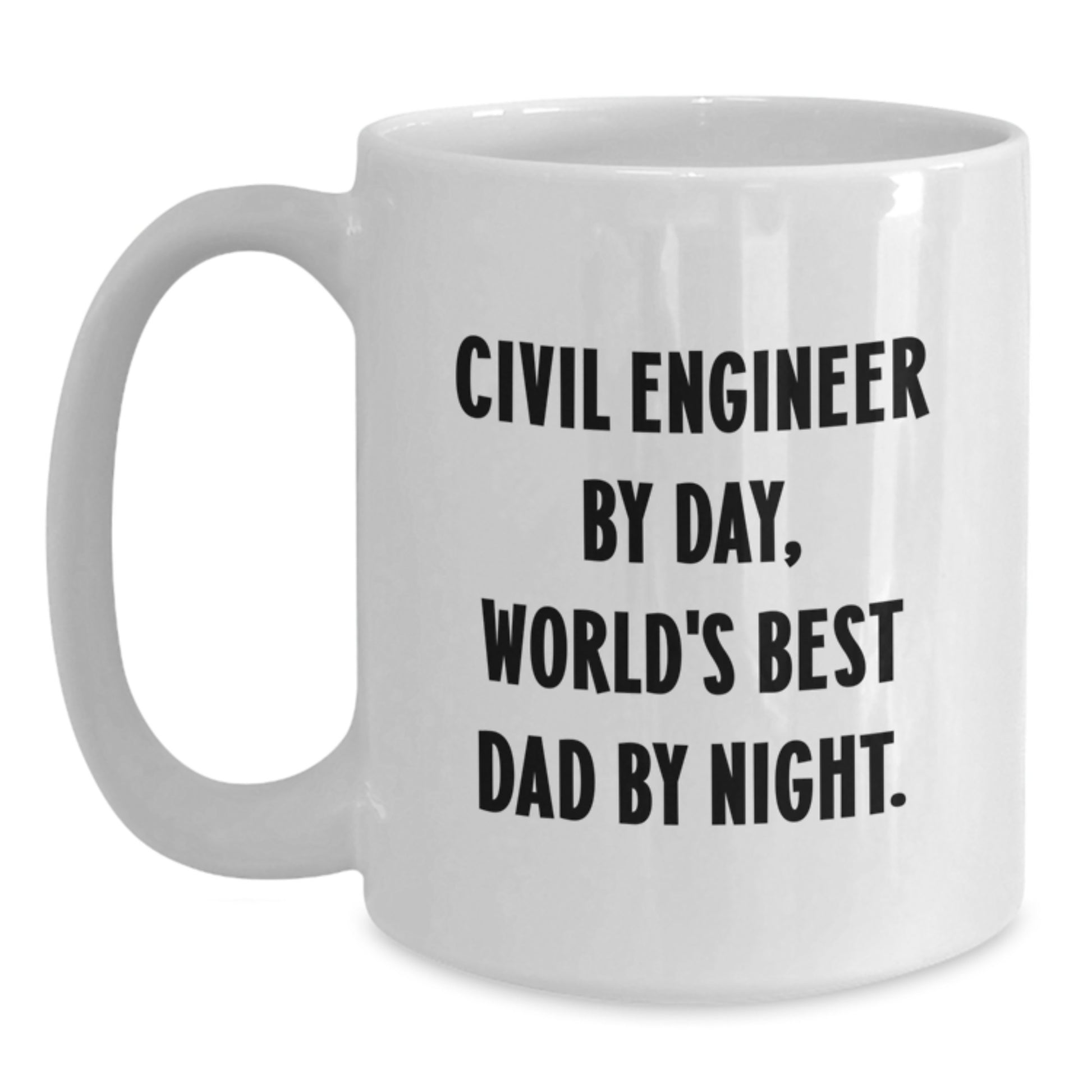 Civil Engineer Keepsake Mug for Him Birthday Gift - Main