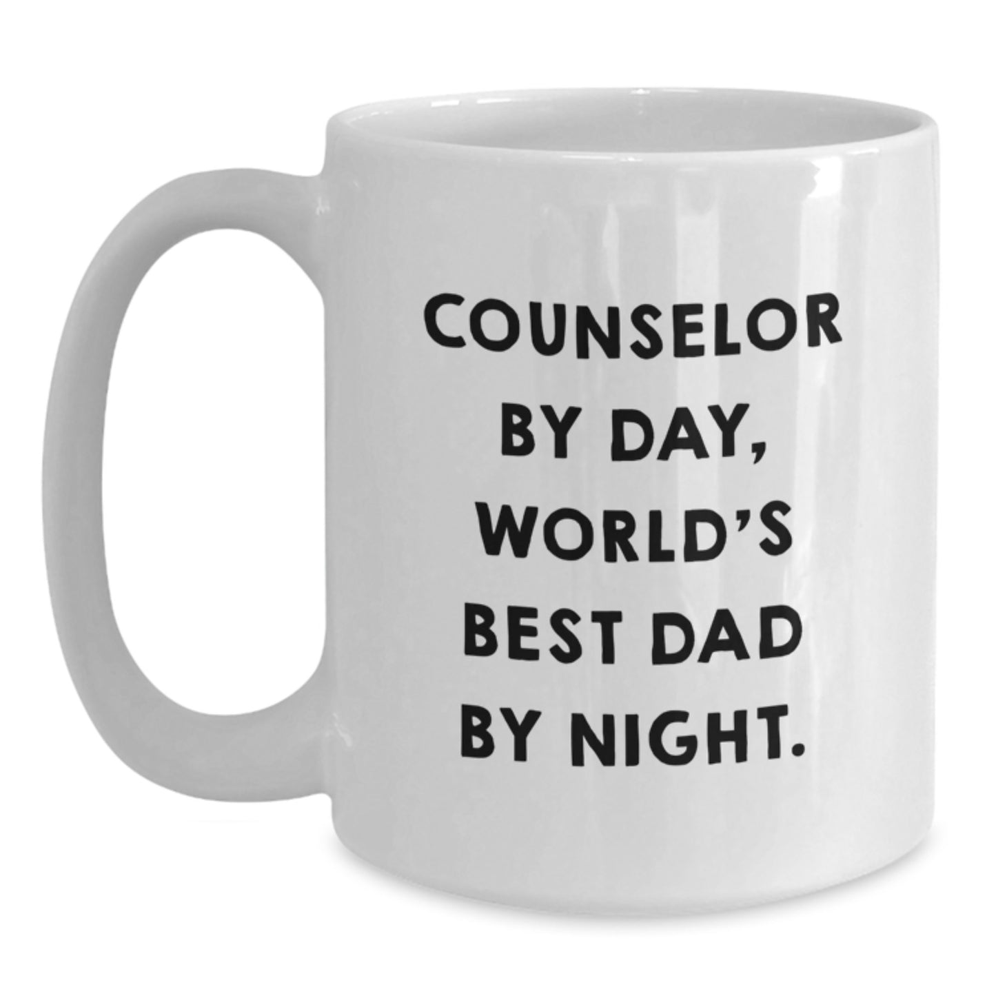 Birthday Gift for Her Counselor White Coffee Mug Present - Main