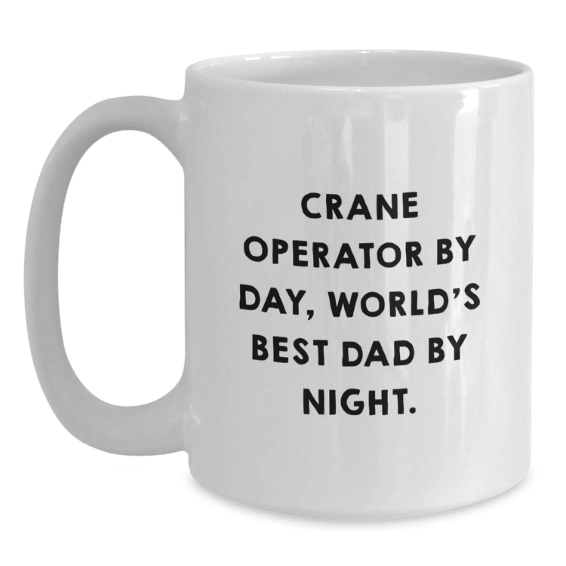 For Him Keepsake Birthday Gift Crane Operator By Day, World's Best Dad - Main